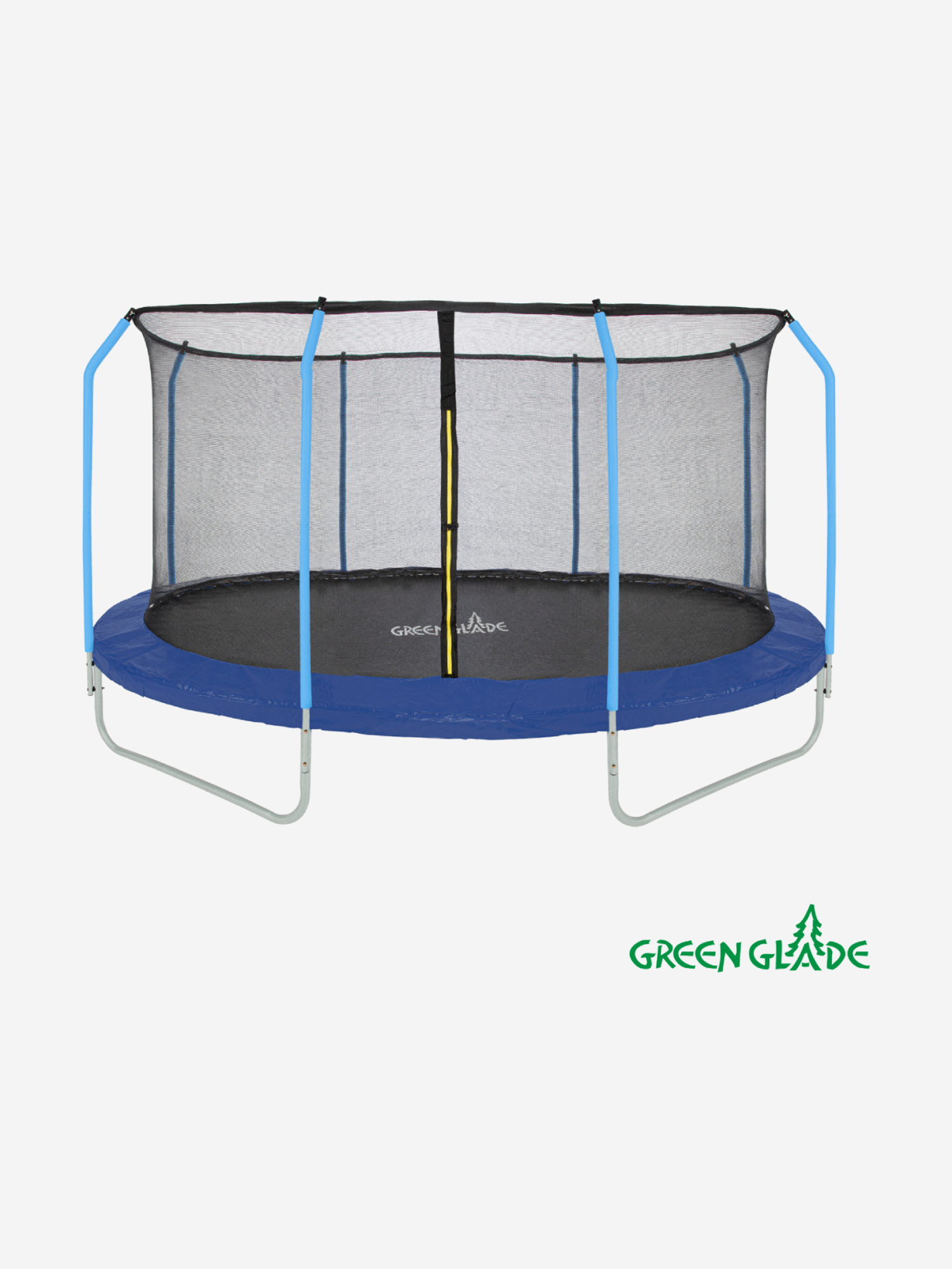 

Батут 12-футовый с лестницей (2 коробки)Green Glade B122-B004, Синий
