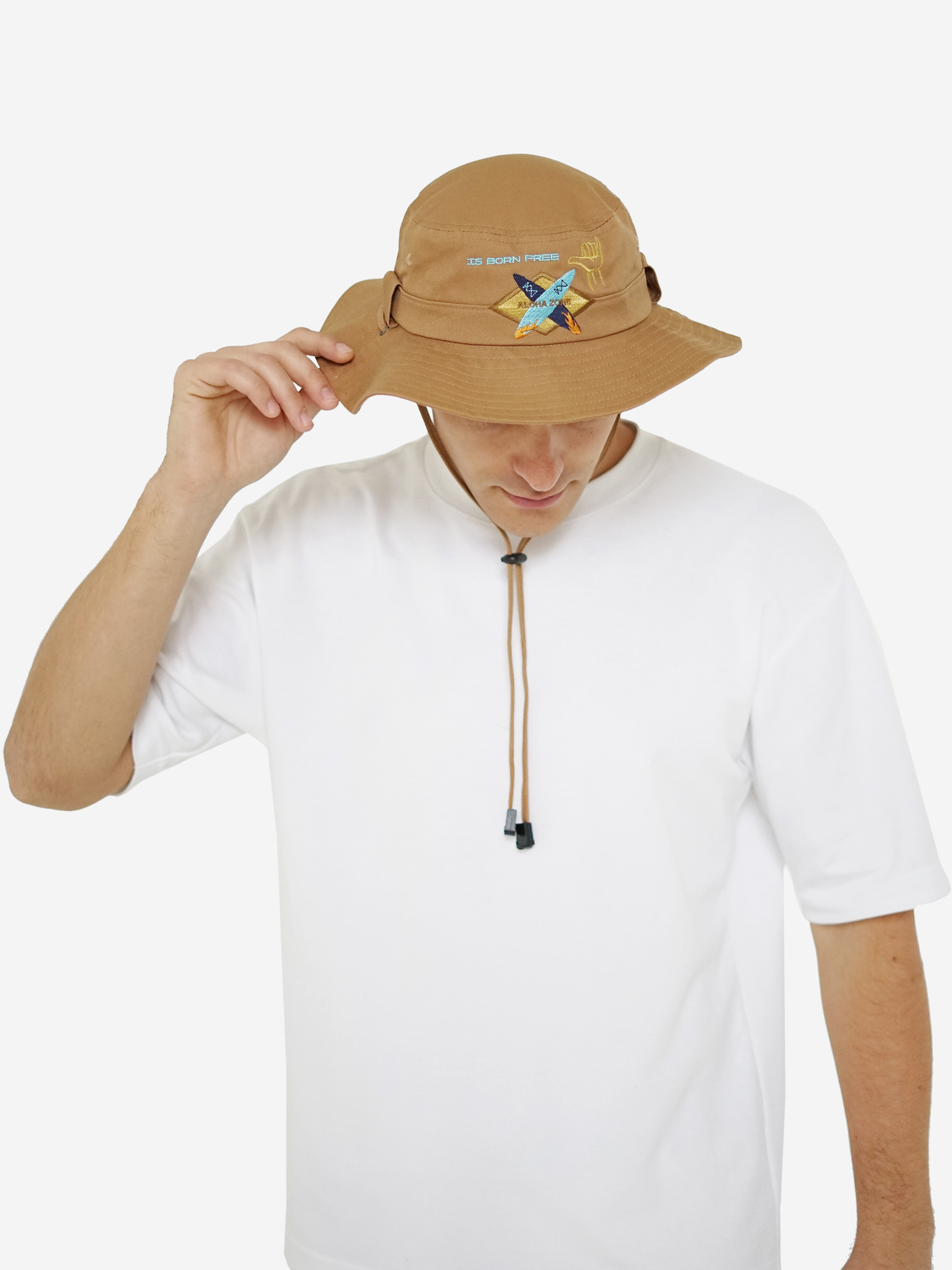 

Панама Aloha Zone Surf Hat, Коричневый