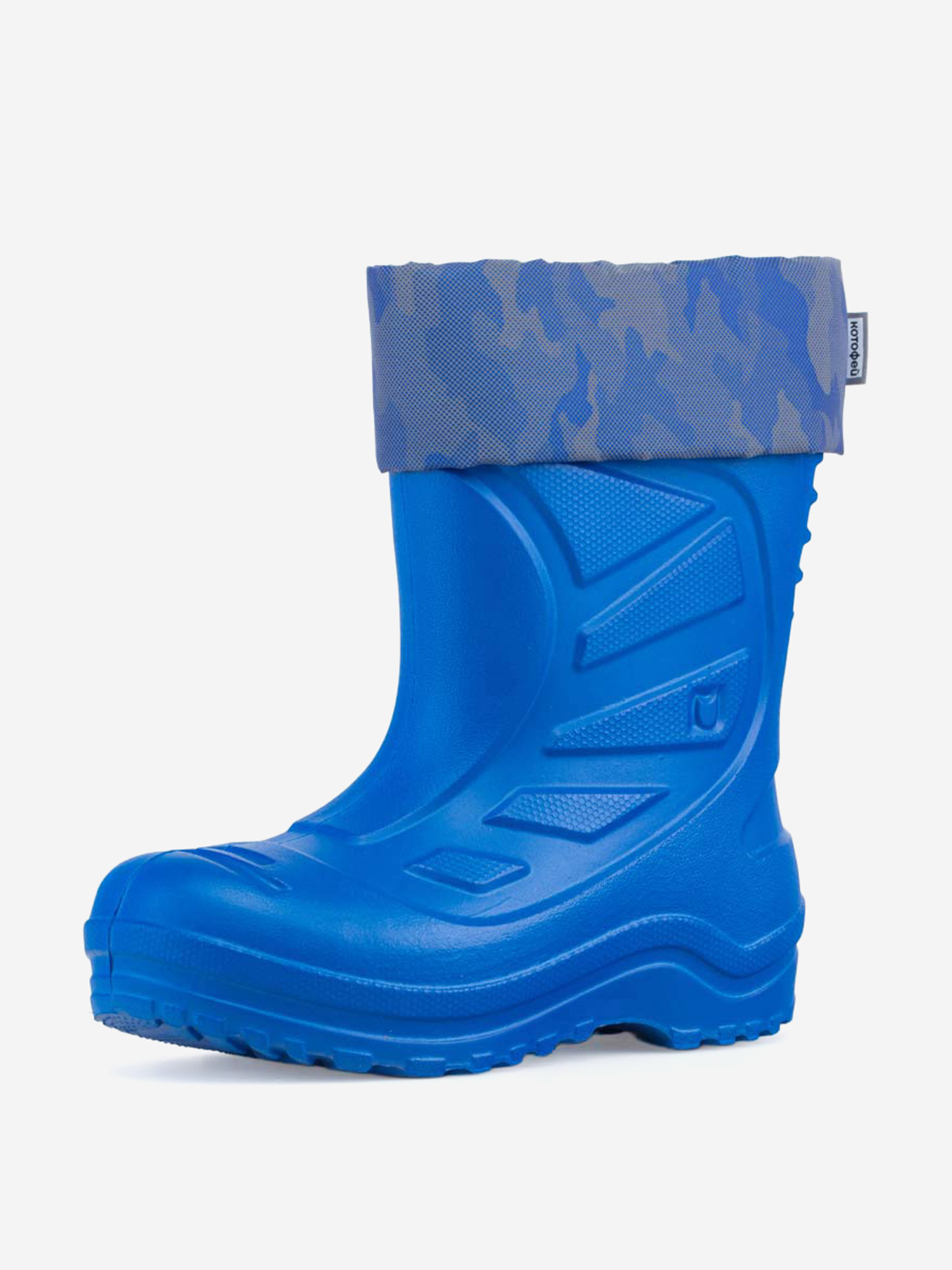 Изображение товара Резиновые сапоги для мальчика Котофей, Синий