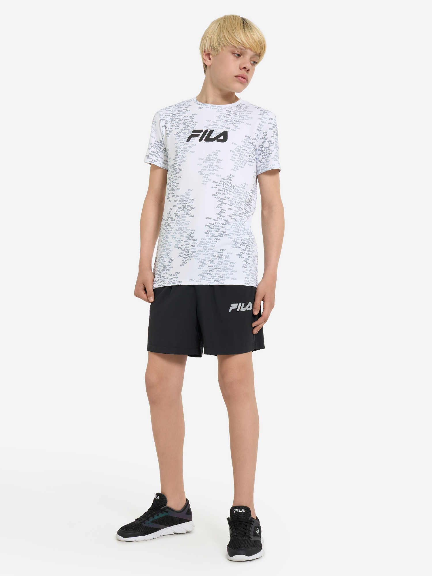 фото Футболка для мальчиков fila, белый
