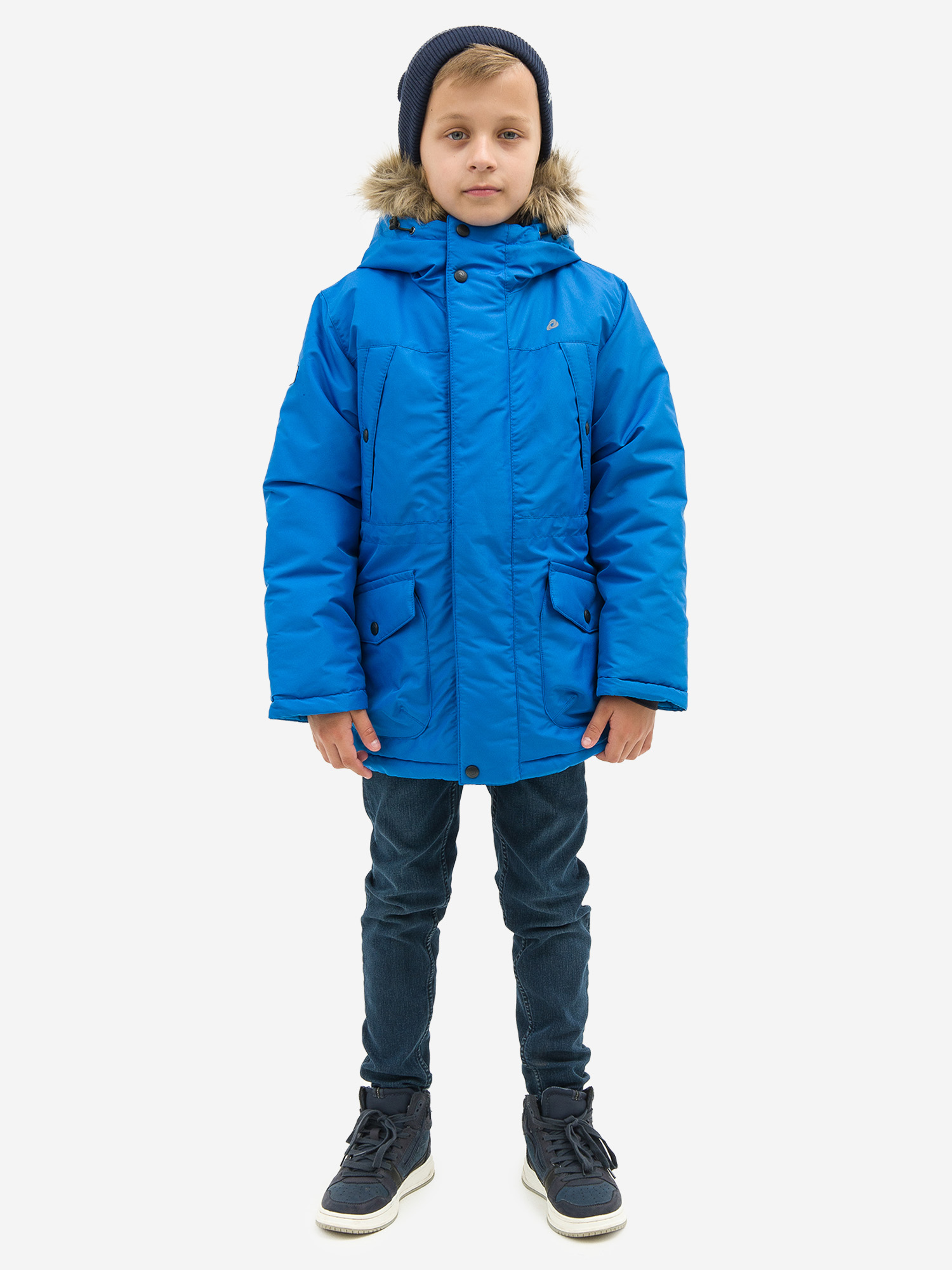 Куртка детская зимняя CosmoTex, Голубой valianly парка зимняя подростковая для мальчика 9343