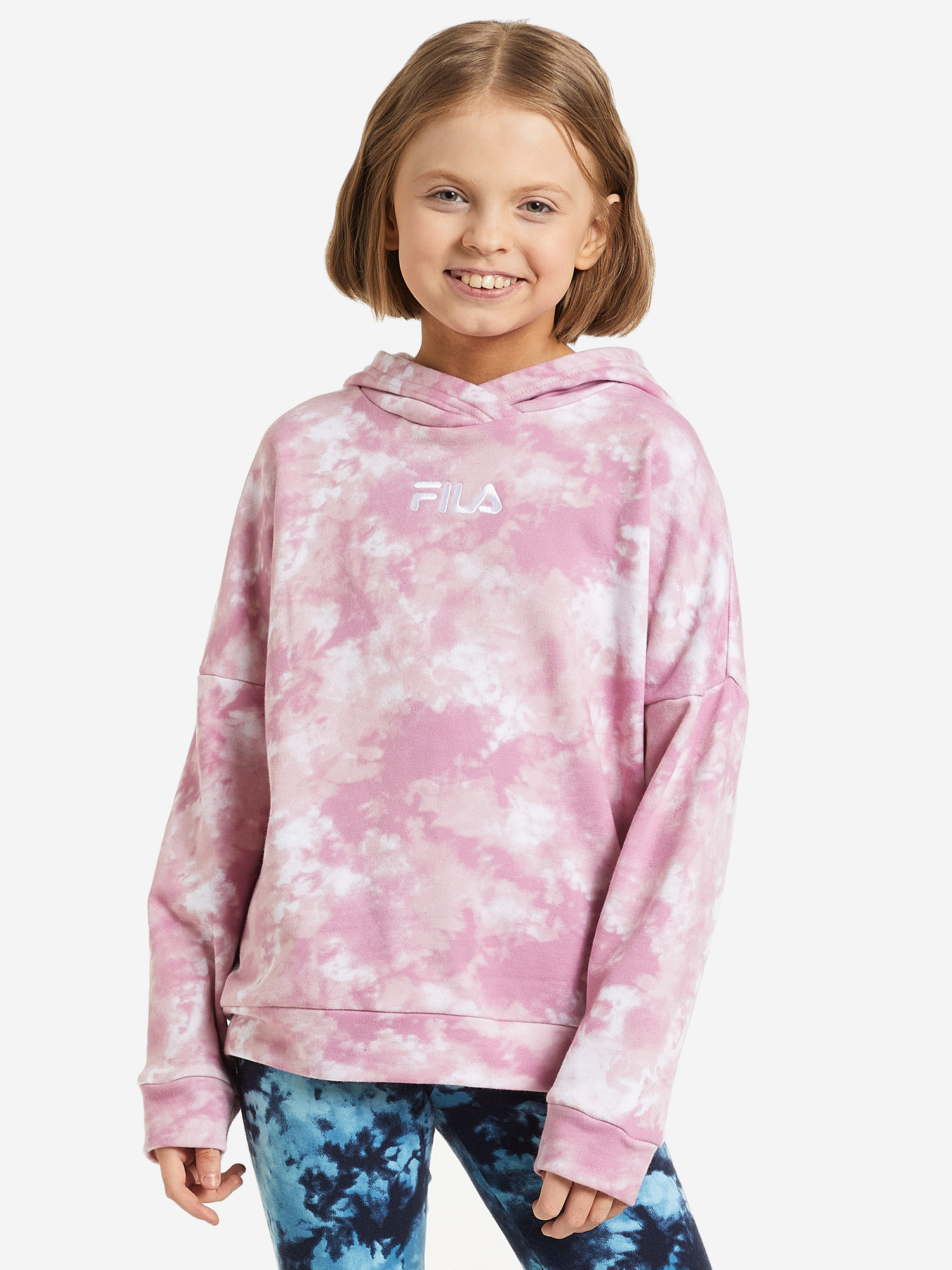 

Худи для девочек FILA, Розовый