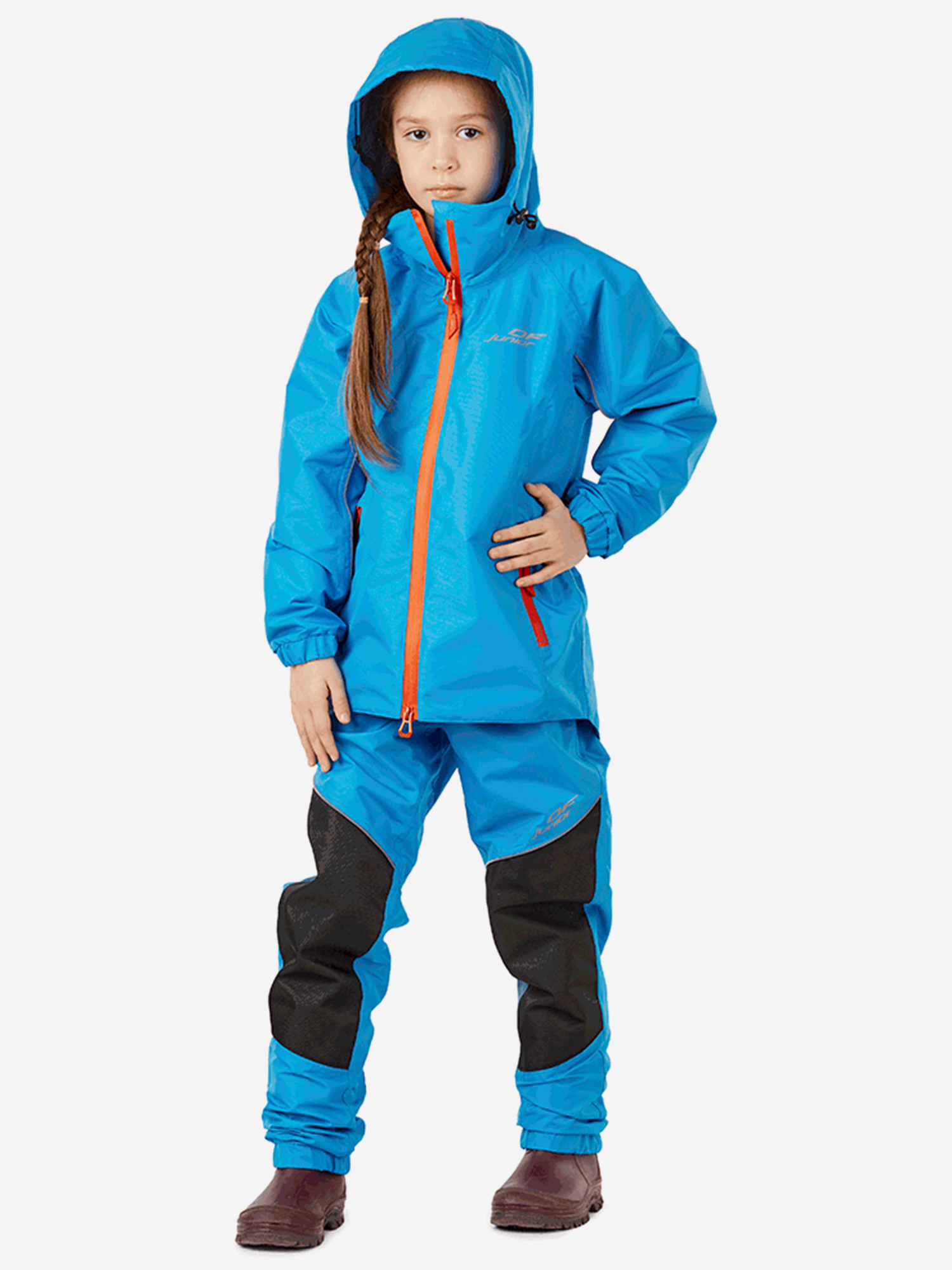 

Детский мембранный комплект дождевой Dragonfly EVO Kids BLUE, Голубой