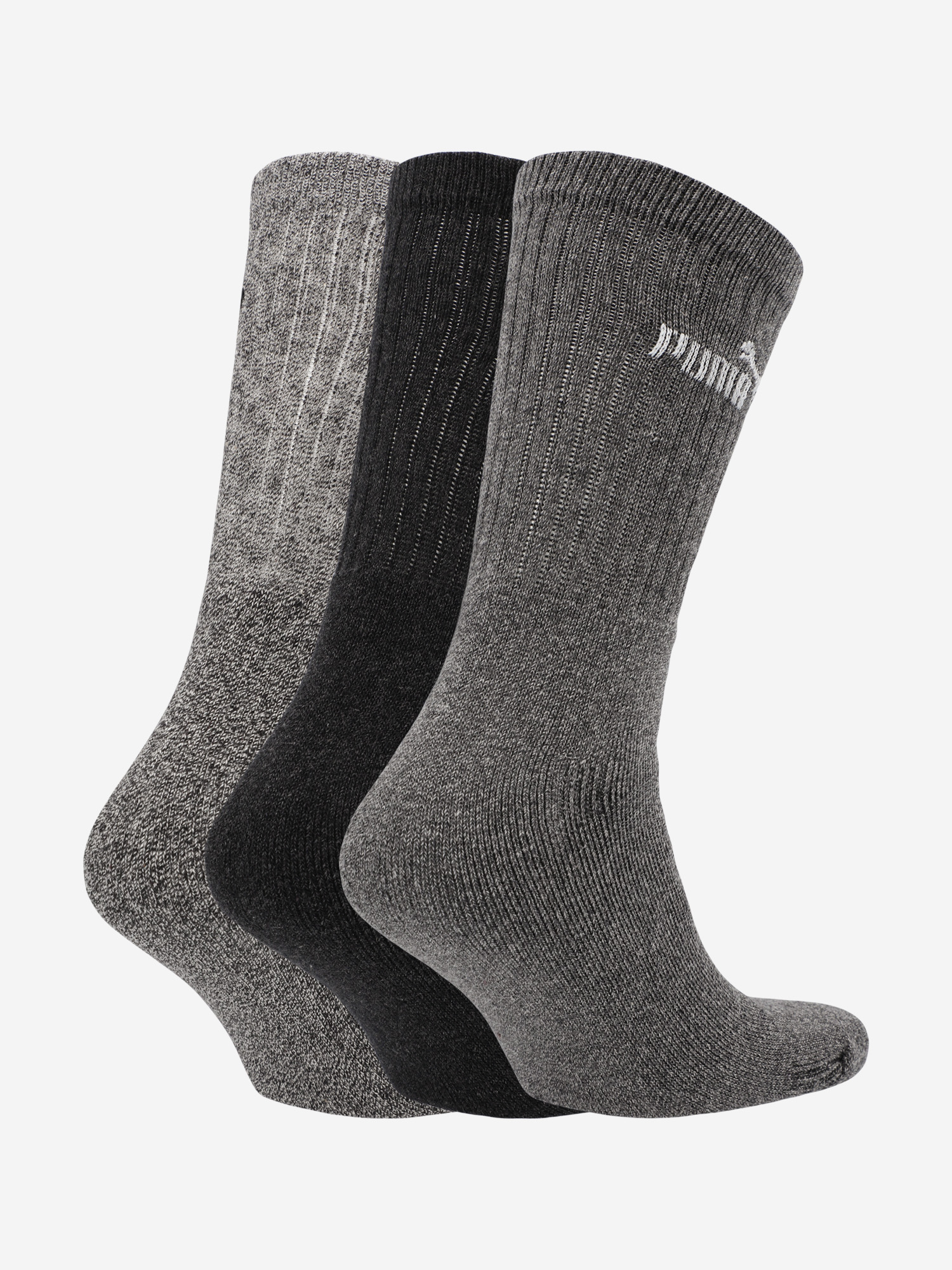 Носки PUMA Outlets, 3 пары, Серый 2