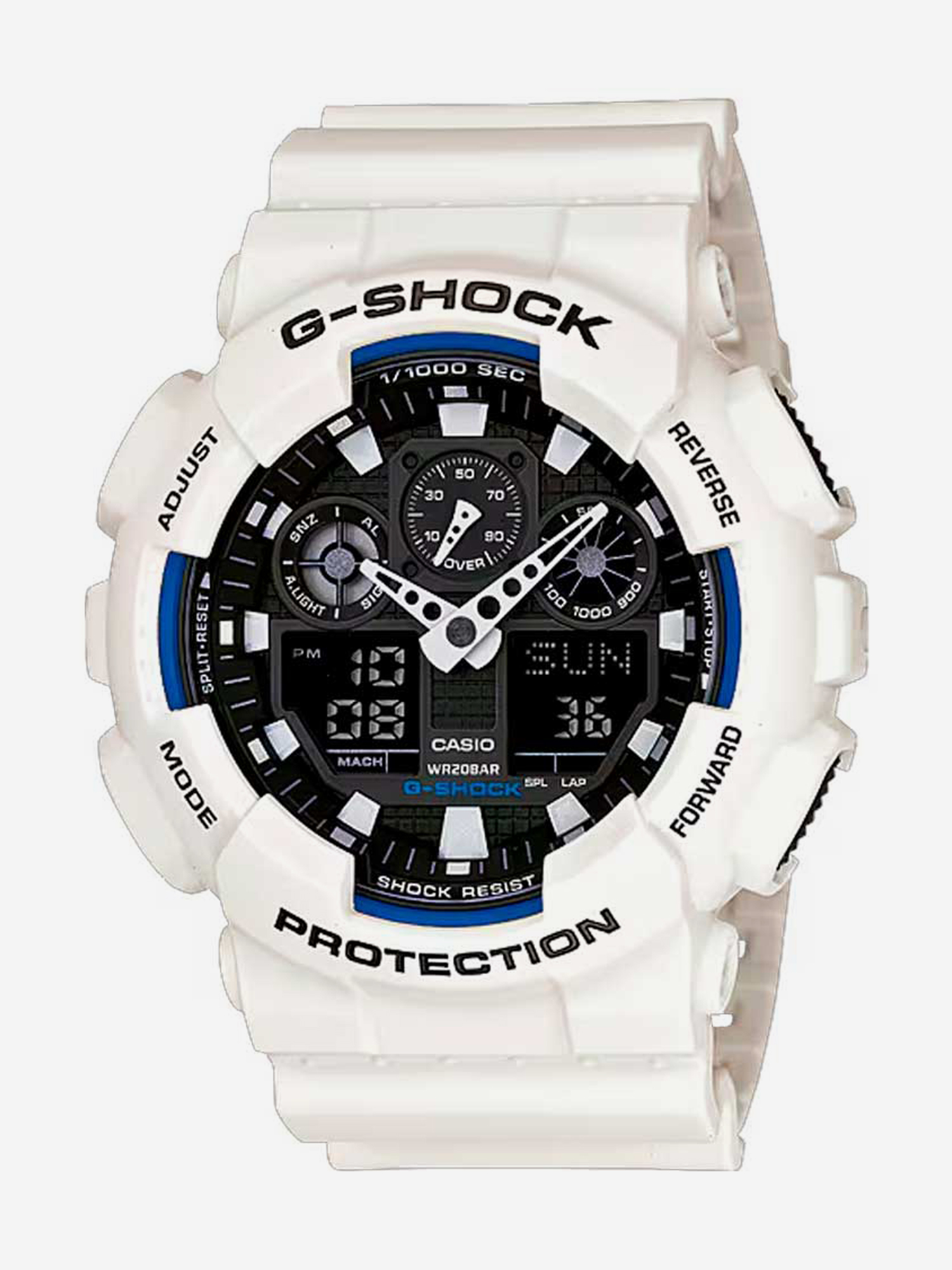 

Наручные часы Casio G-SHOCK GA-100B-7A, Белый
