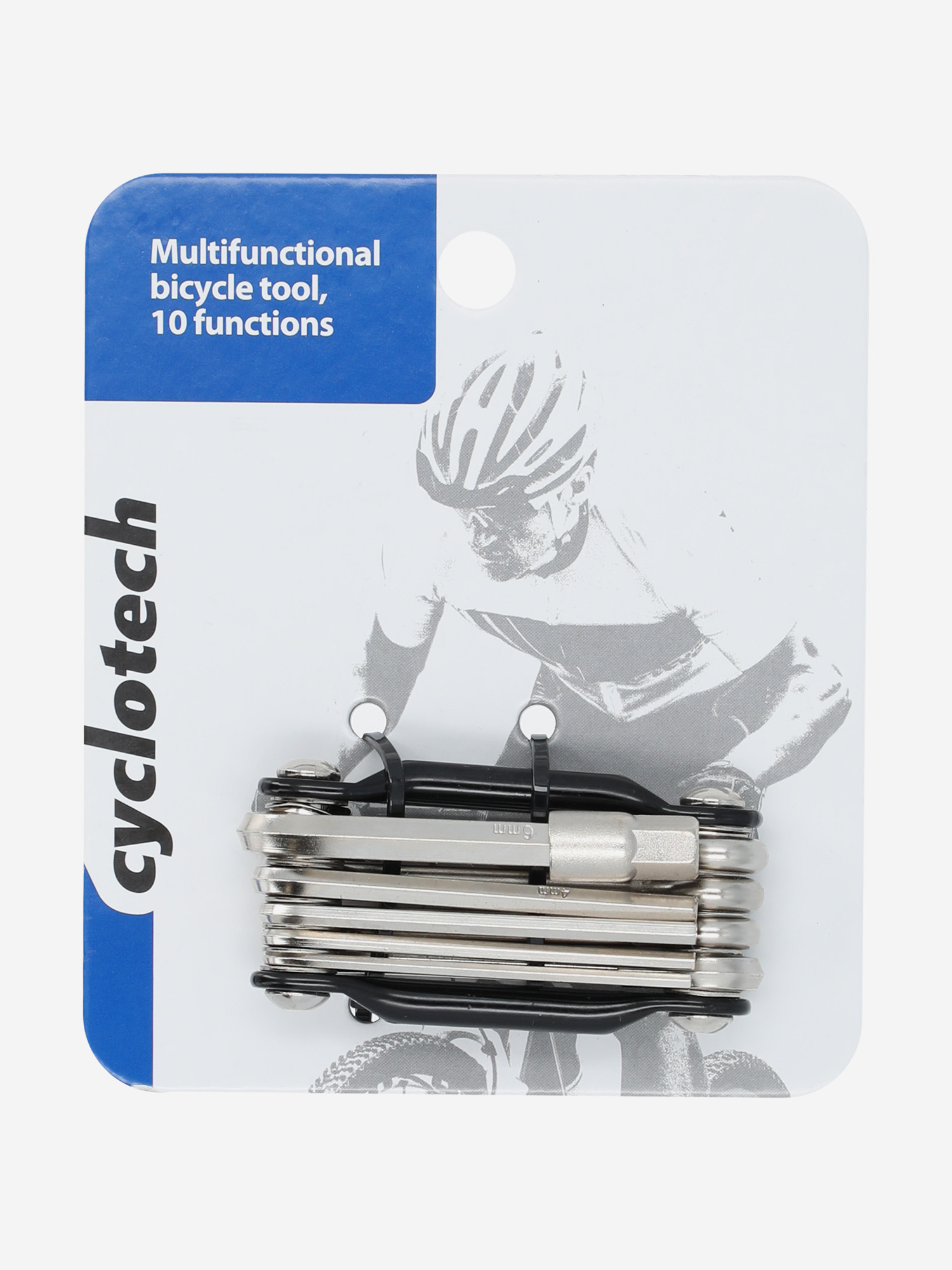 фото Мультиключ cyclotech, 10 функций ct-10, мультицвет