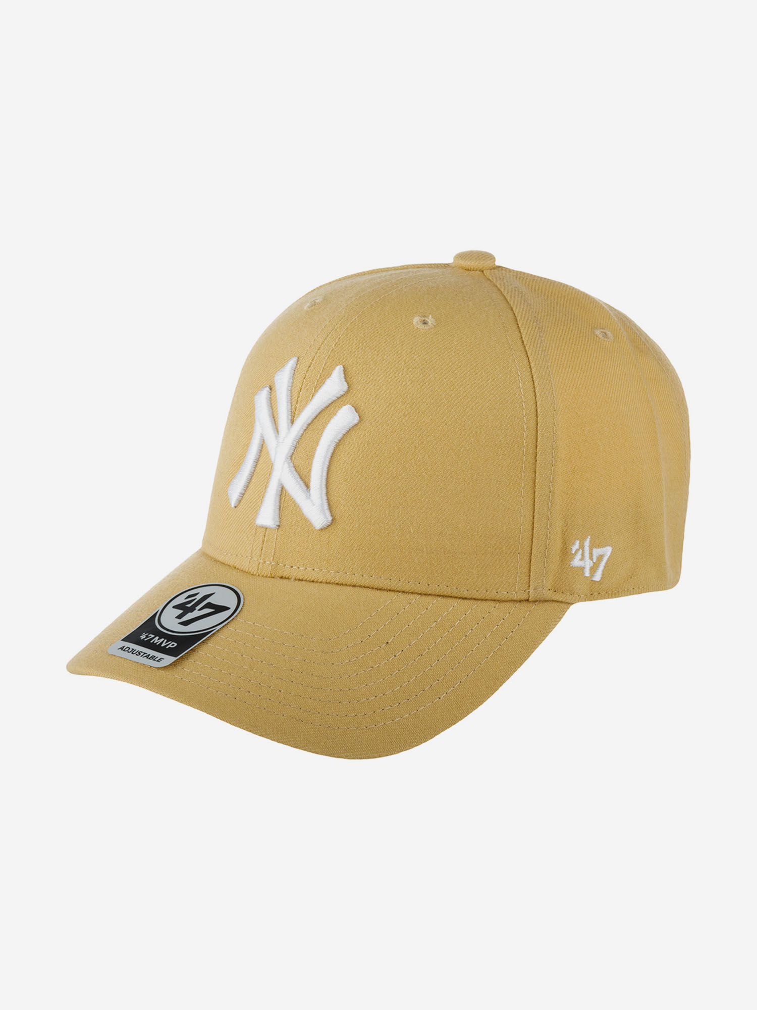 Бейсболка 47 BRAND B-MVPSP17WBP-LT New York Yankees MLB (желтый), Желтый