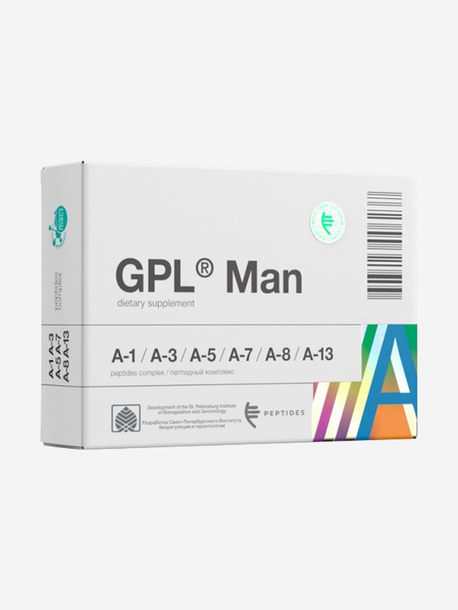Изображение товара Комплексный геропротектор для мужчин GPL Man капсулы 30 шт