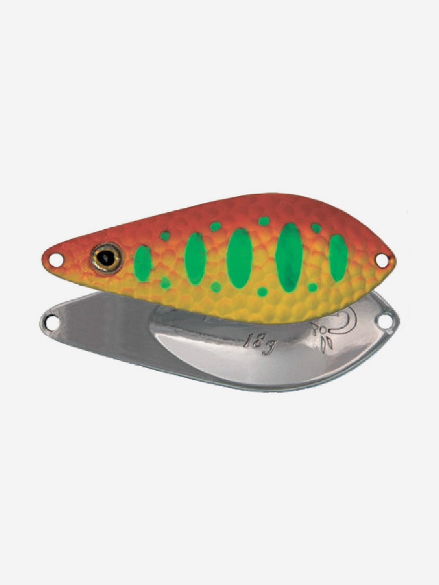 

Блесна колеблющаяся LureMax Atom- 67 мм 15 гр #104, Желтый