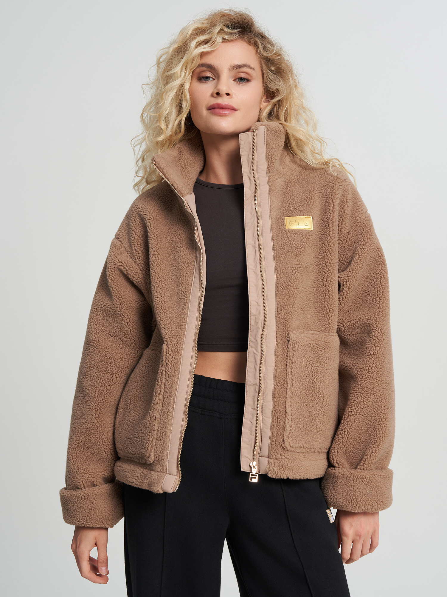 Изображение товара Куртка утепленная женская FILA, Бежевый