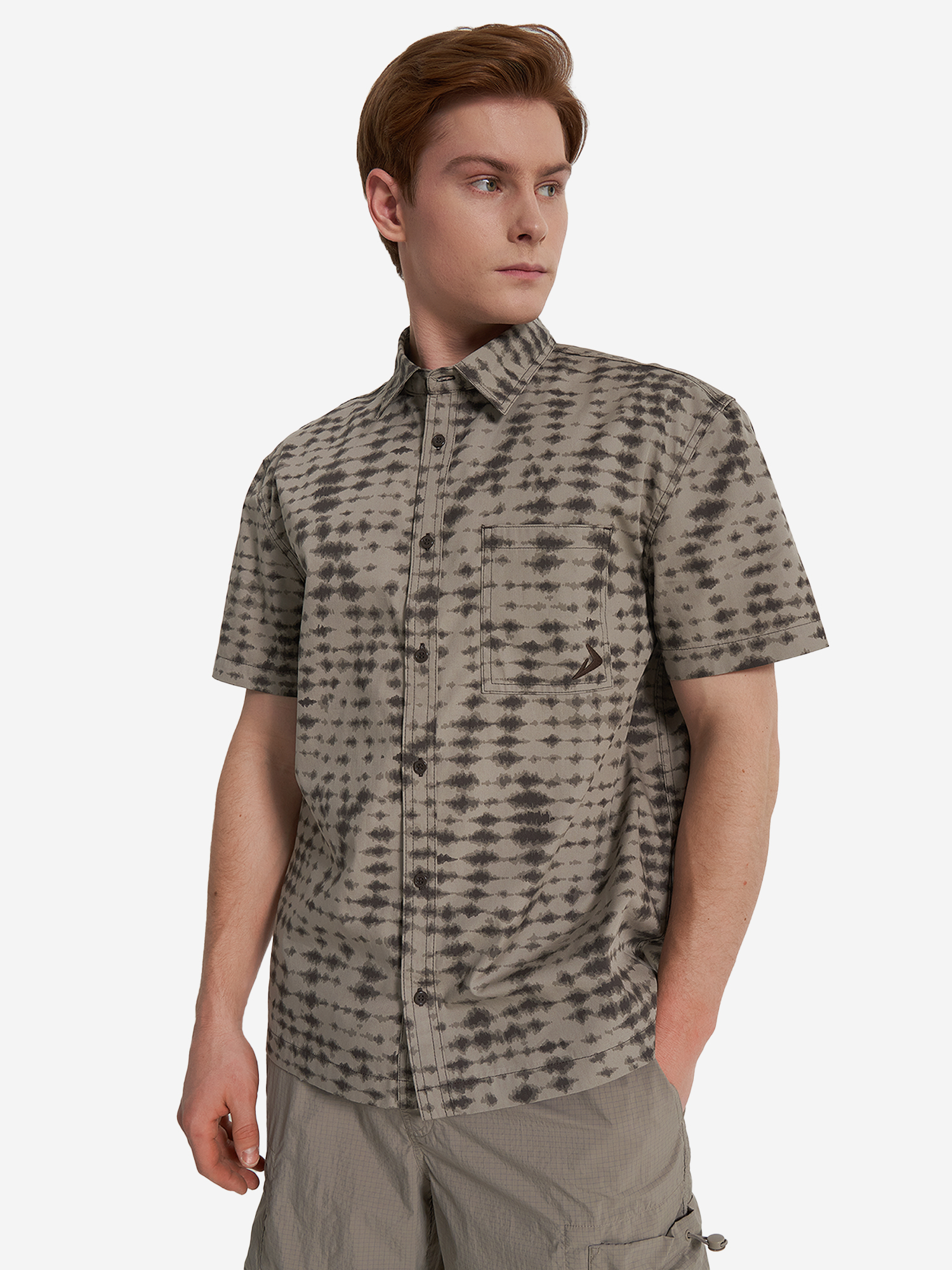 

Рубашка с коротким рукавом мужская Demix, Бежевый