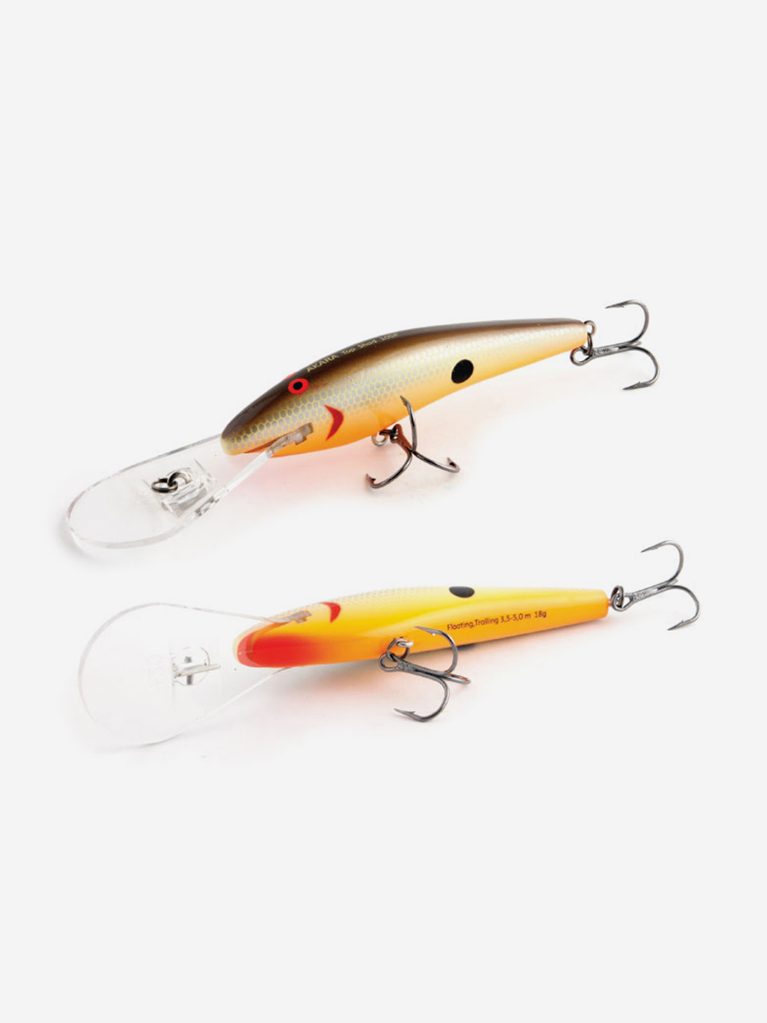 

Воблер Akara Top Shad 105F 18 гр. (5/8 oz 4,1 in) A19, Мультицвет