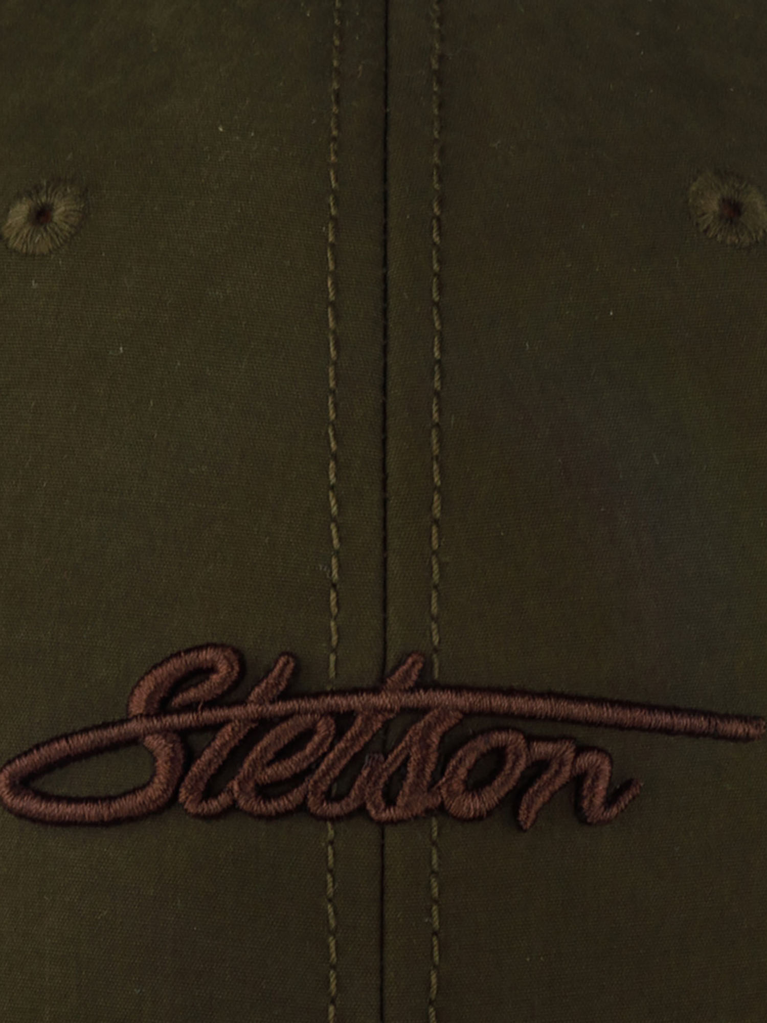 Бейсболка STETSON 7721148 BASEBALL CAP WAXED COTTON WR (оливковый), Мультицвет 02-873XDOXS9Z-03, размер Без размера - фото 5