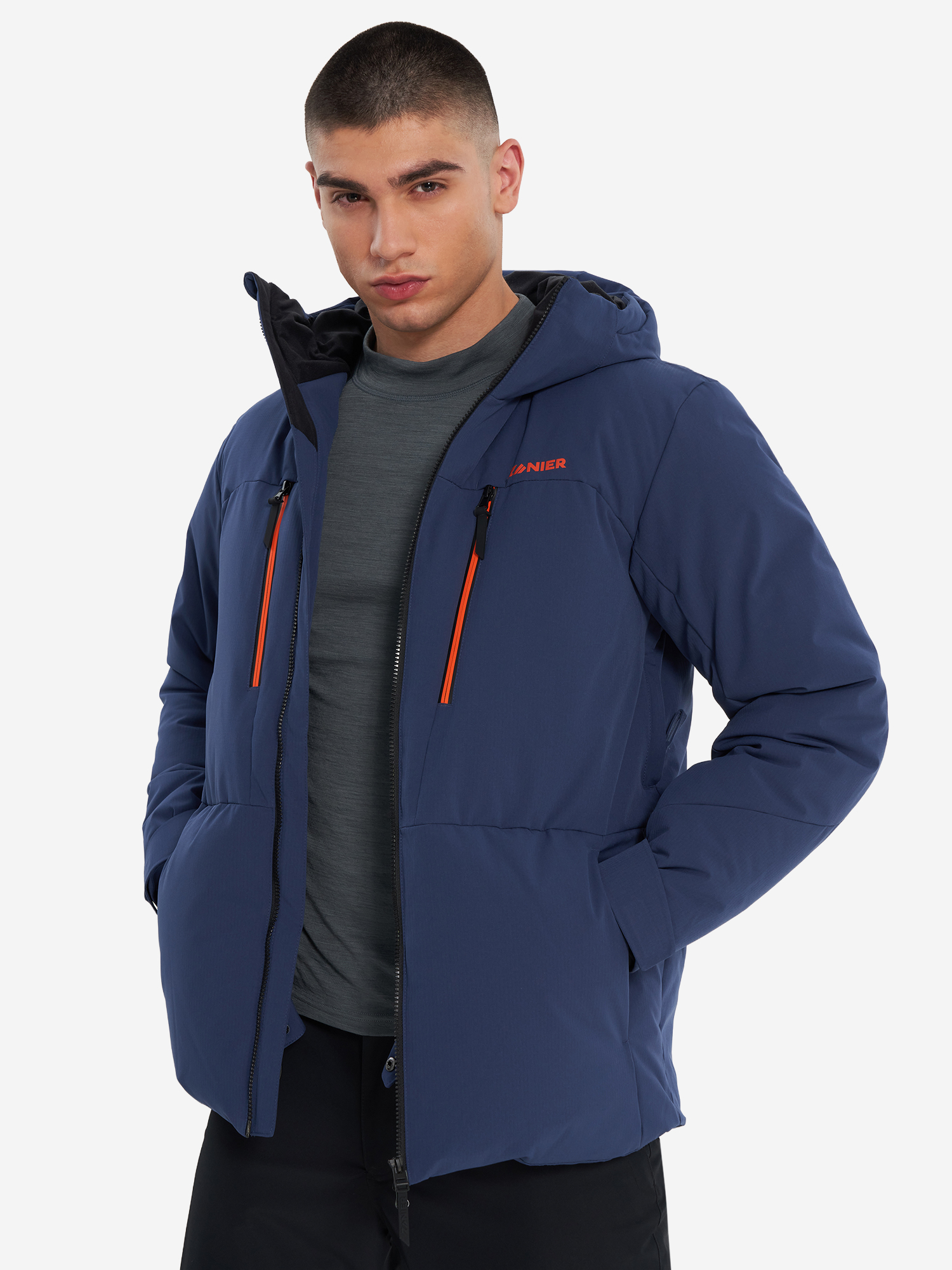 Пуховик мужской Zanier Синий 14999₽