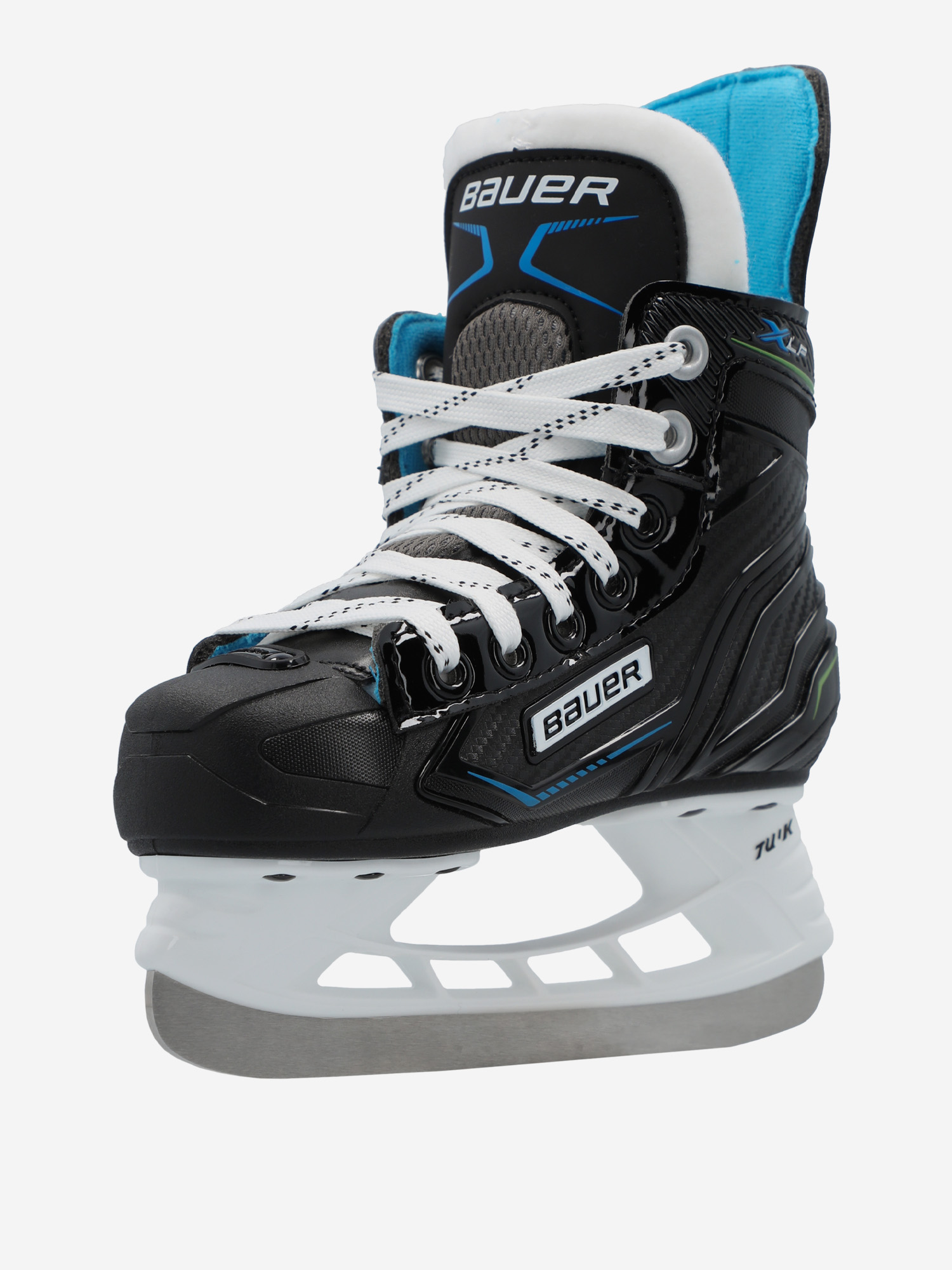 фото Коньки хоккейные детские bauer x-lp yth, черный