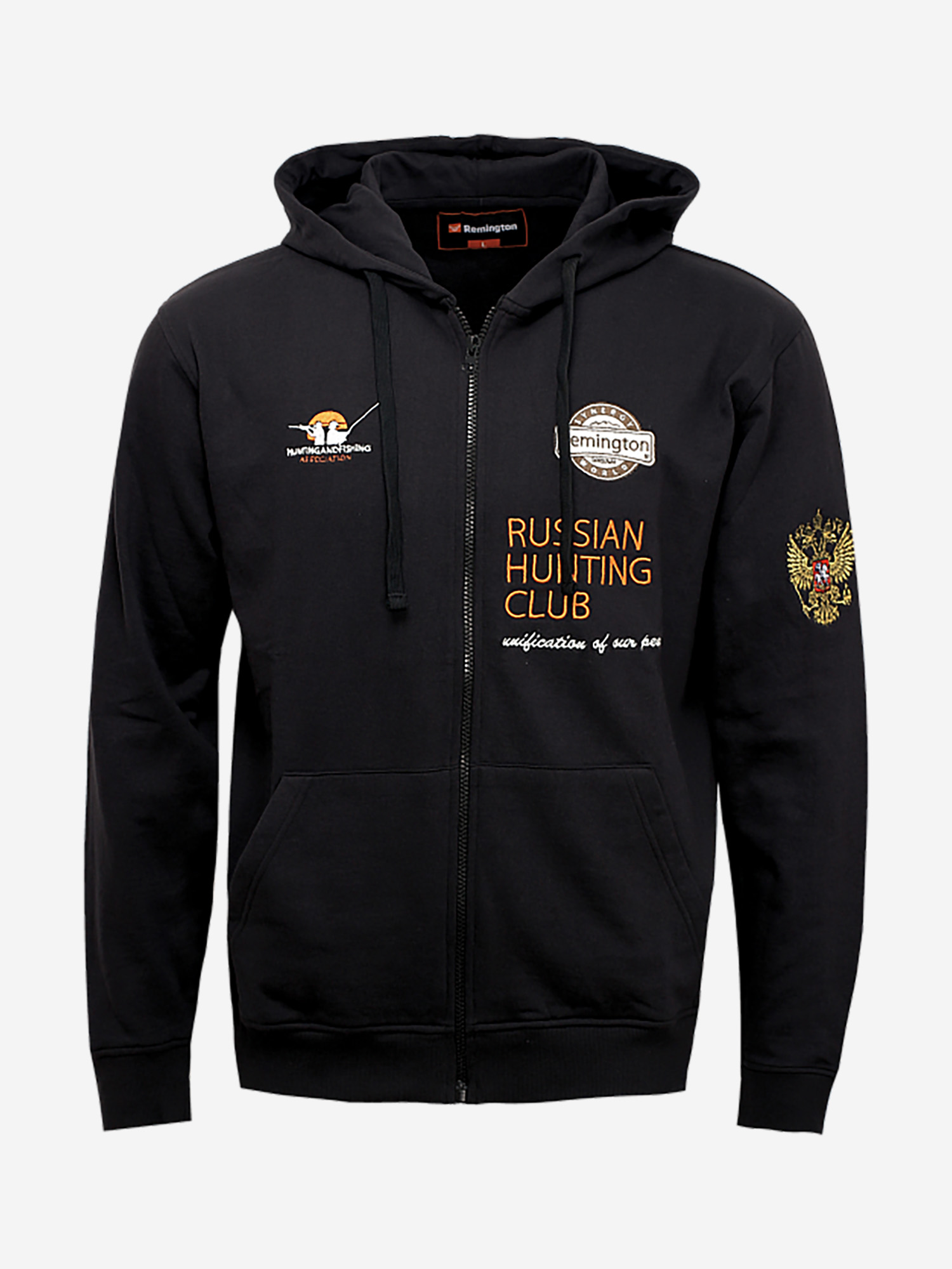 

Джемпер Remington Hoodie Black Body Colour, Черный