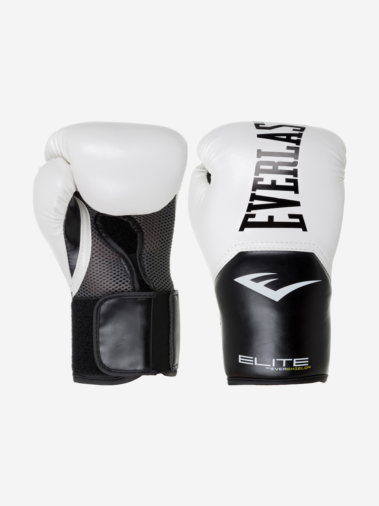  Перчатки боксерские Everlast Elite Pro style, Белый