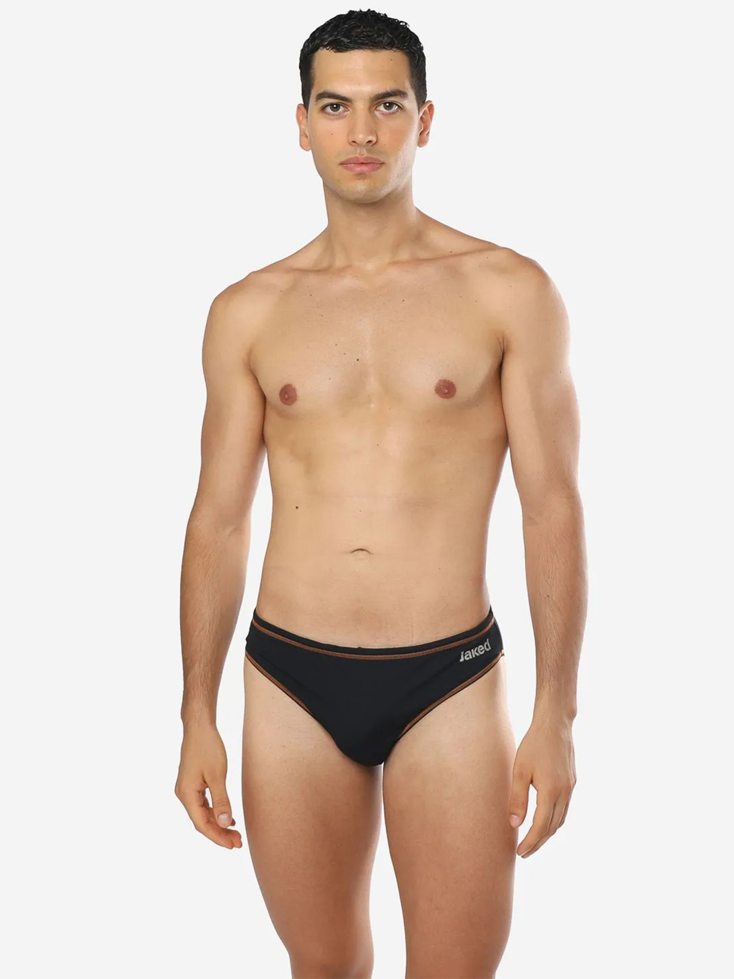 Изображение товара Плавки брифы для плавания JAKED MILANO черные