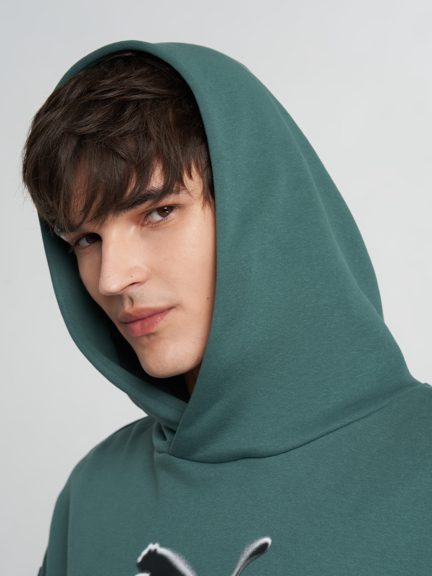 Худи мужское PUMA Sport, Зеленый 4