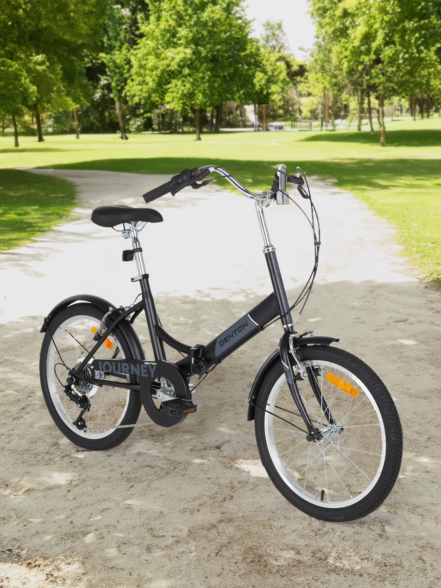 

Велосипед складной Denton Journey 2.0 20", Черный