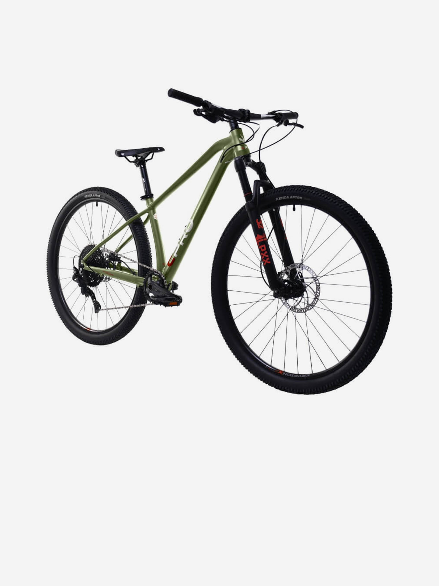 

Велосипед CAPRIOLO MTB AL PHA 9.6 (1 X 11), рама алюминий 19'', колёса 29'' (зелёный), Зеленый