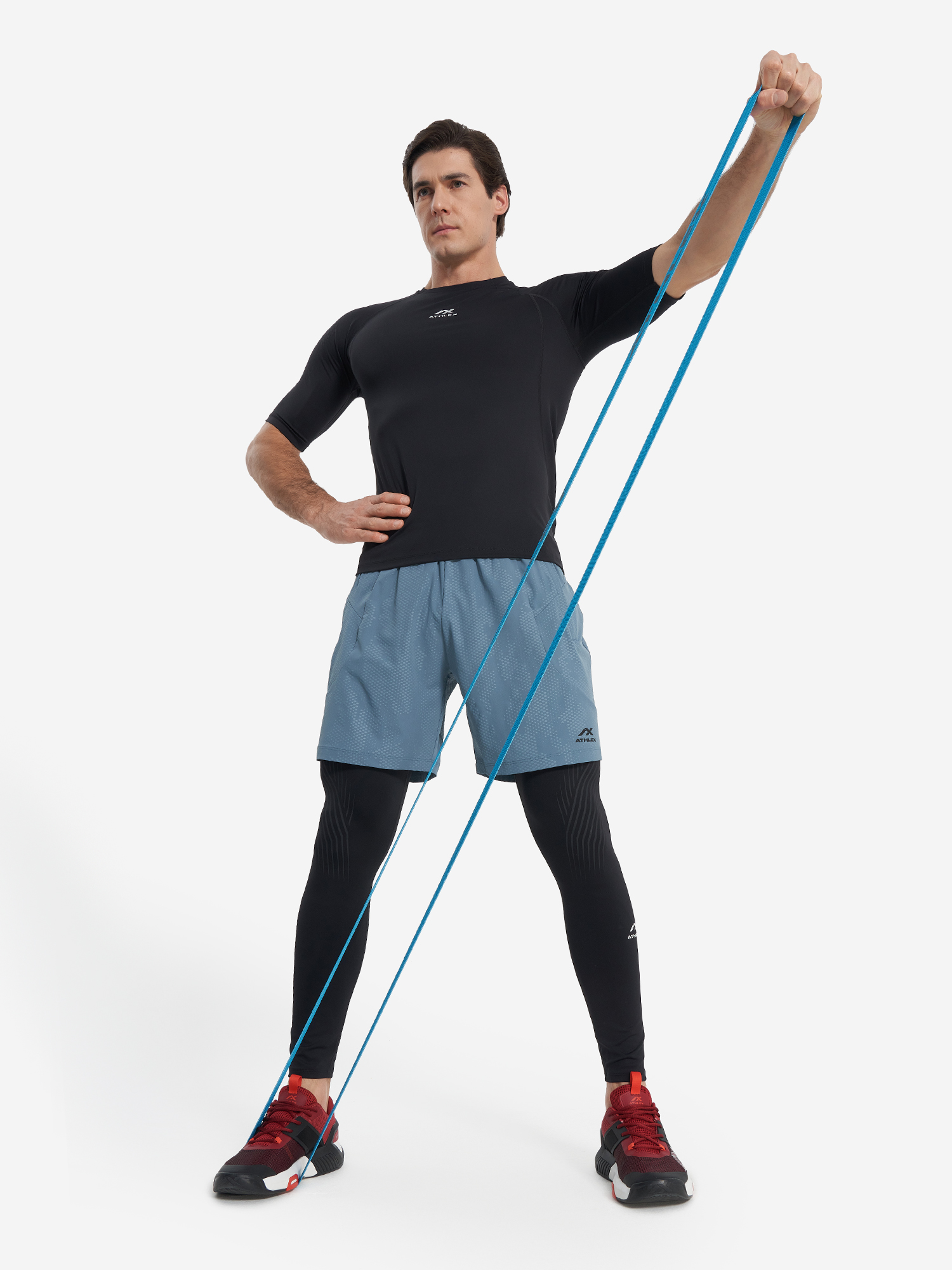 фото Футболка мужская athlex, черный