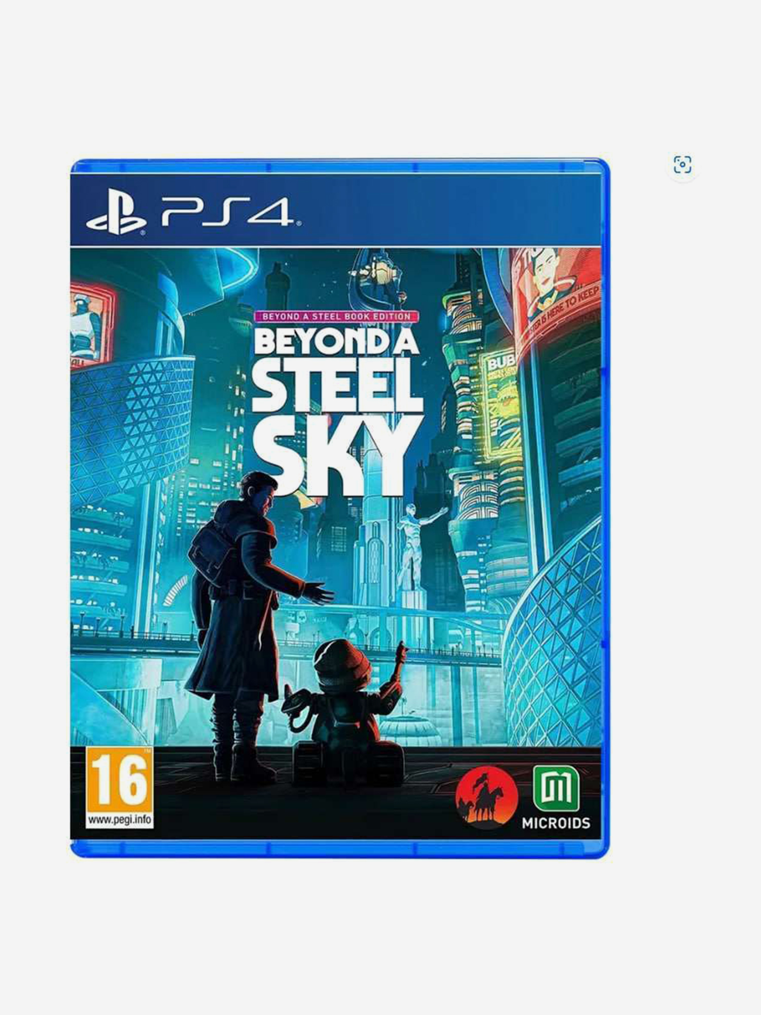 Изображение товара Видеоигра для PlayStation 4 Beyond a Steel Sky Steelbook Edition с русскими субтитрами