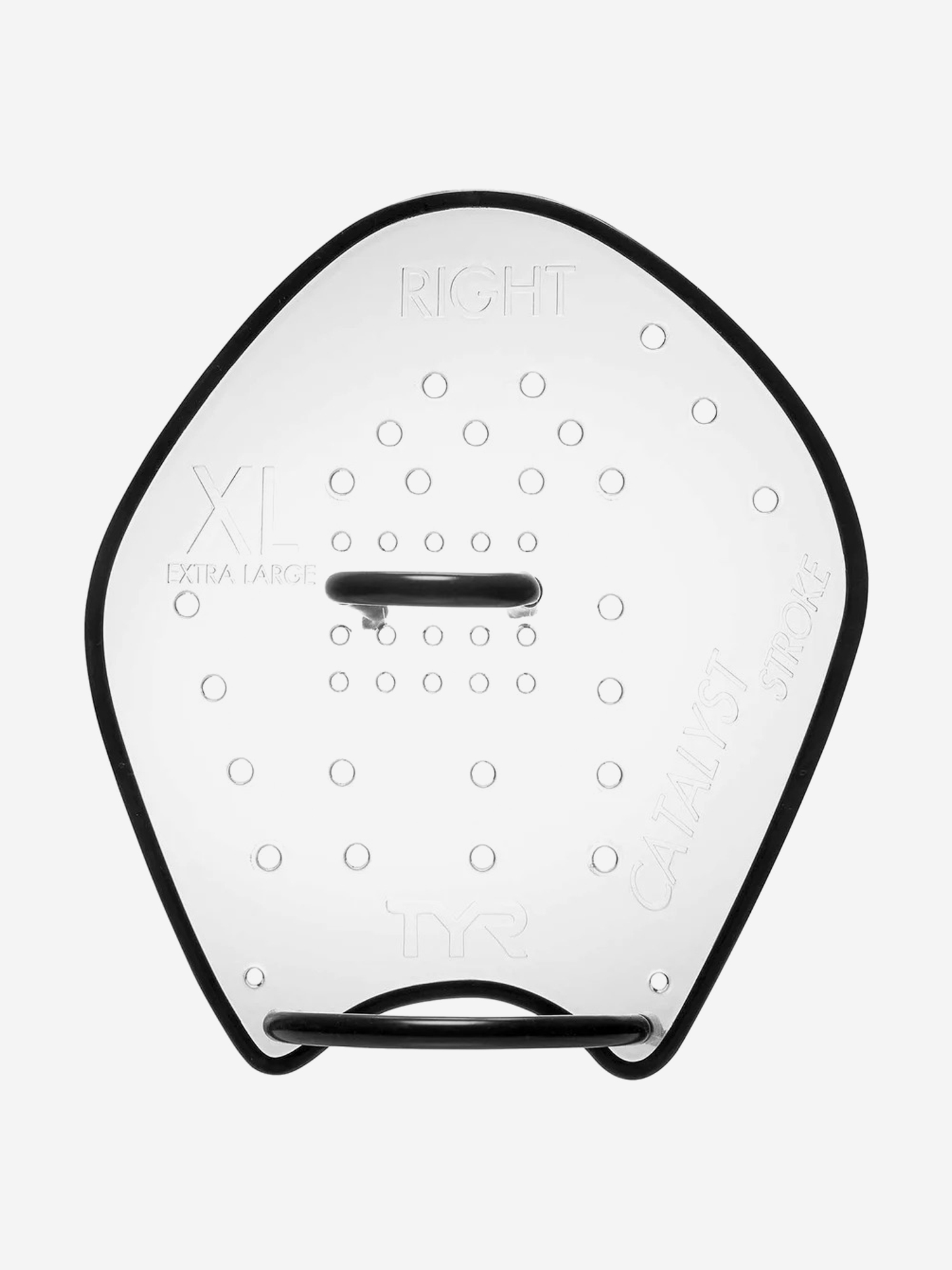 

Лопатки для плавания TYR Catalyst Stroke Training Paddles, Черный