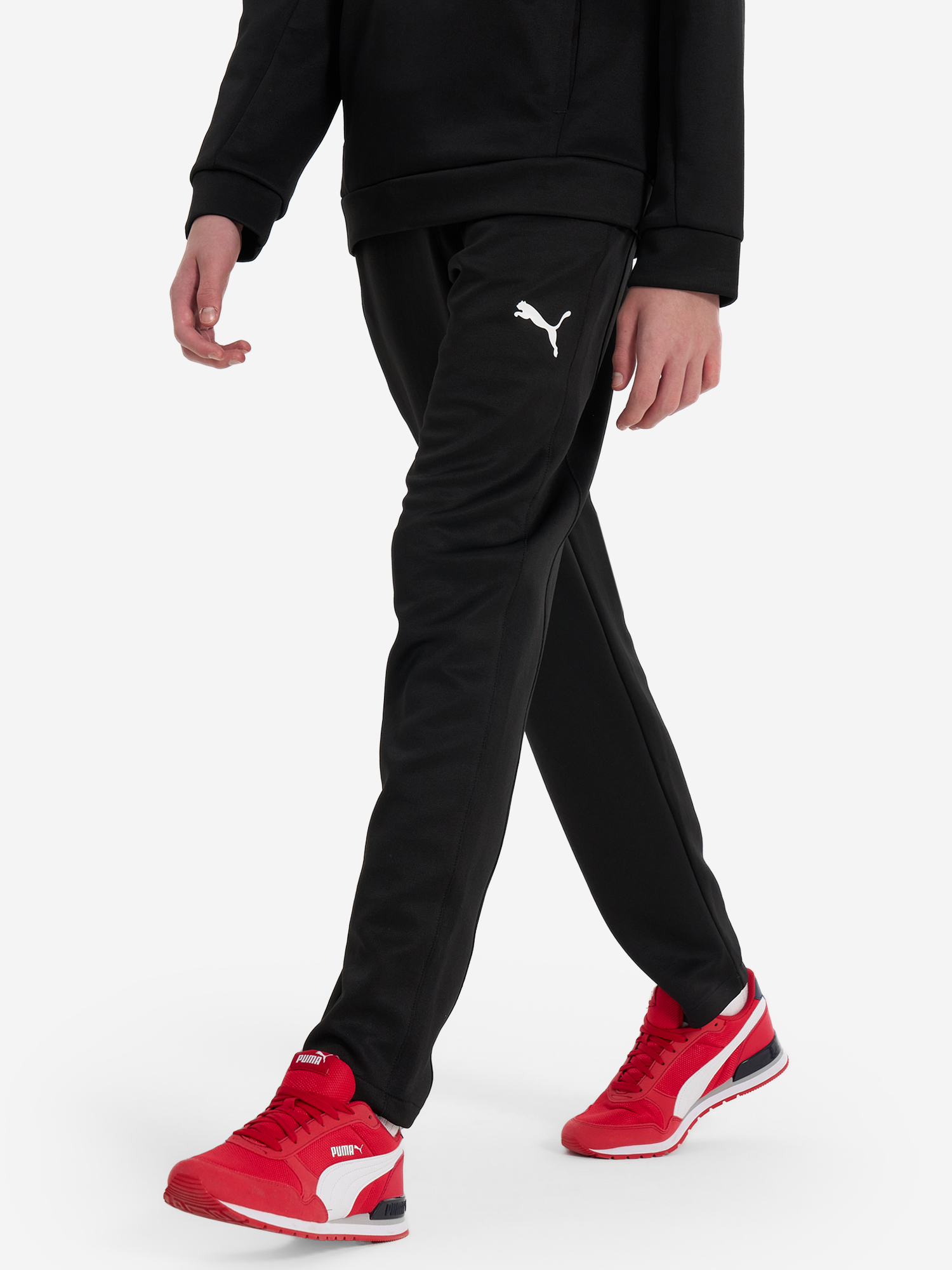 Брюки для мальчиков PUMA Fit, Черный