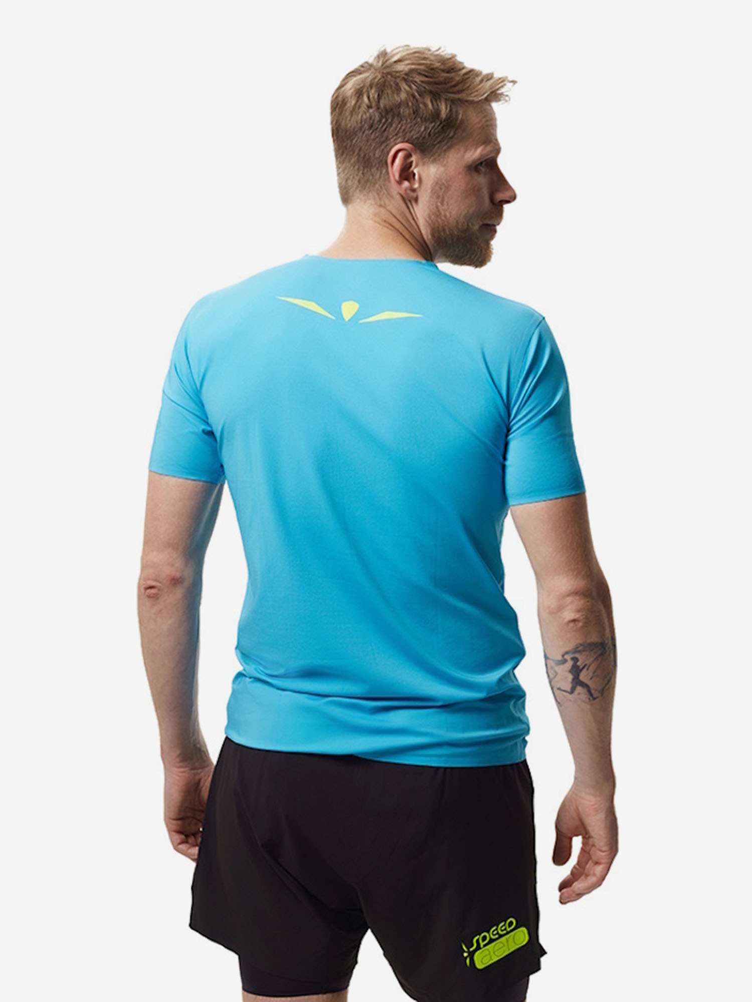 ФУТБОЛКА МУЖСКАЯ COMFORT TEE | SKYBLUE YELLOW, Голубой 419072856HZHQU1C-LIGHT_BLUE_YELLOW, размер 50 - фото 2