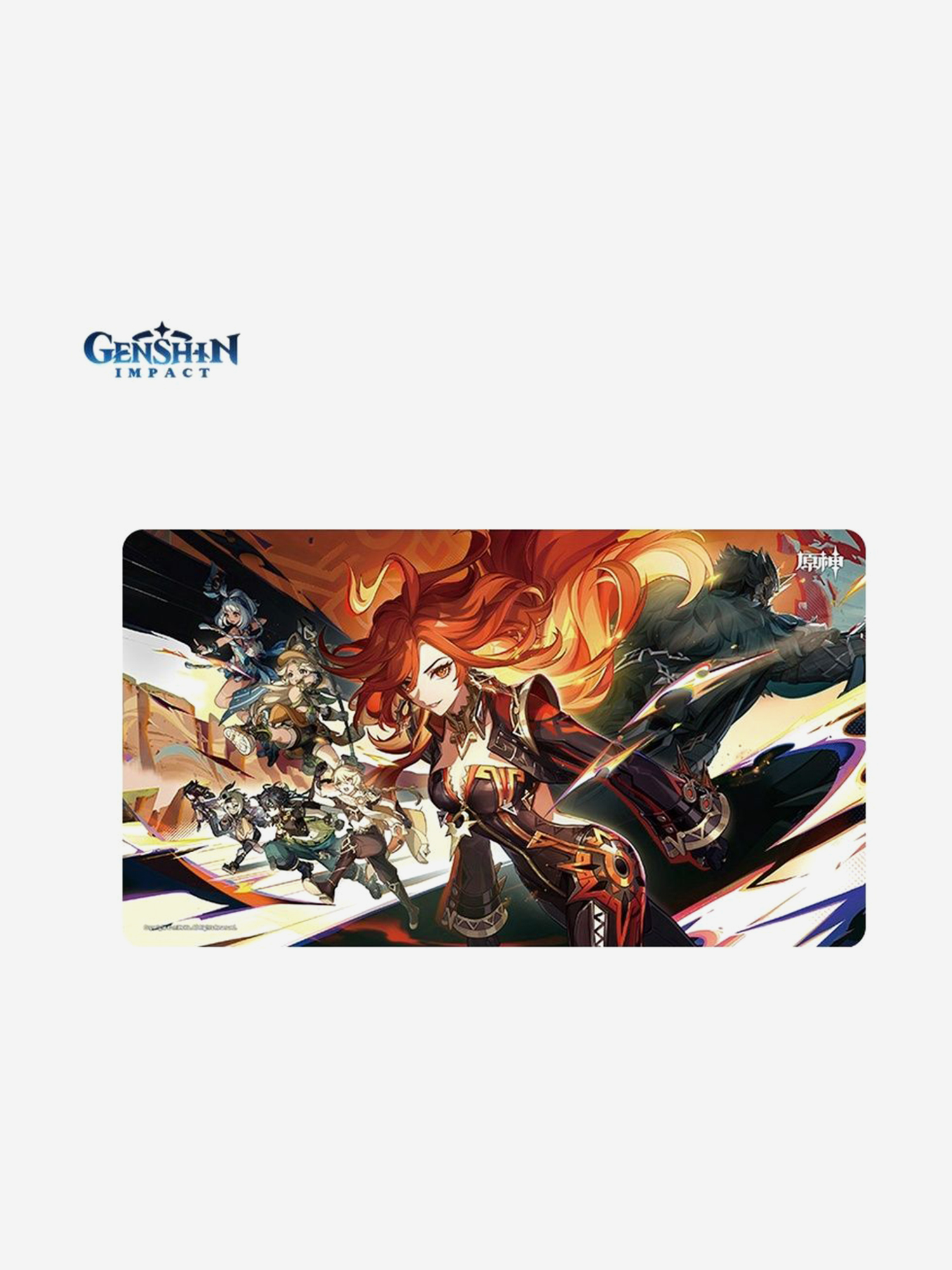 Изображение товара Коврик для мыши GENSHIN IMPACT Мавуика Path of Glory and Blazing Sun