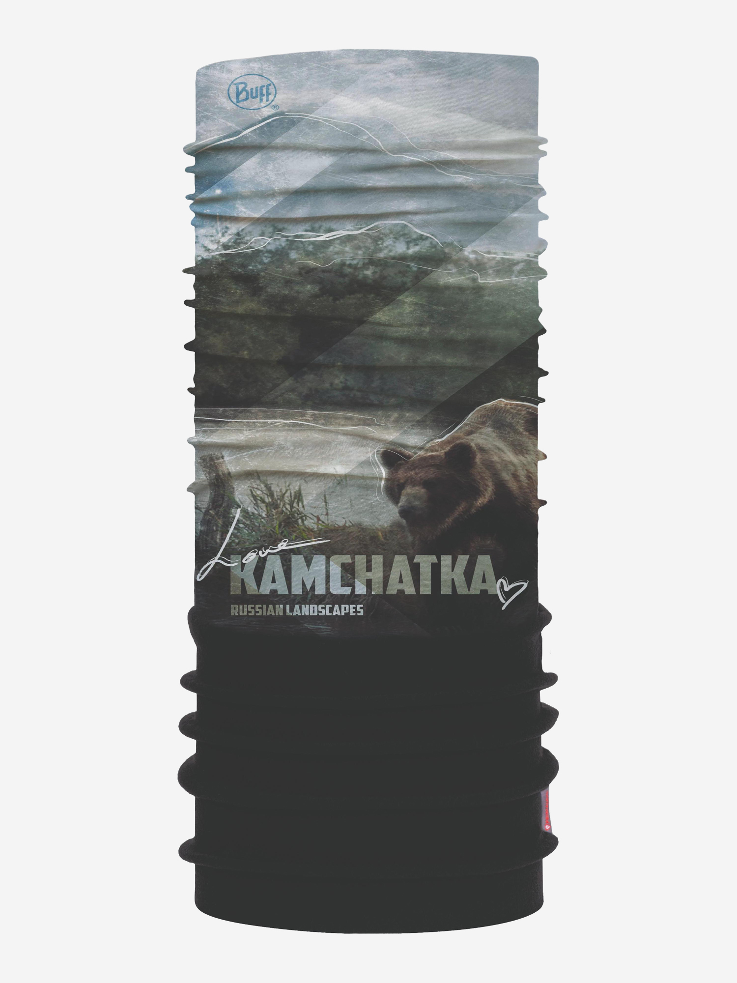 

Бандана Buff Polar Kamchatka/Black, Черный
