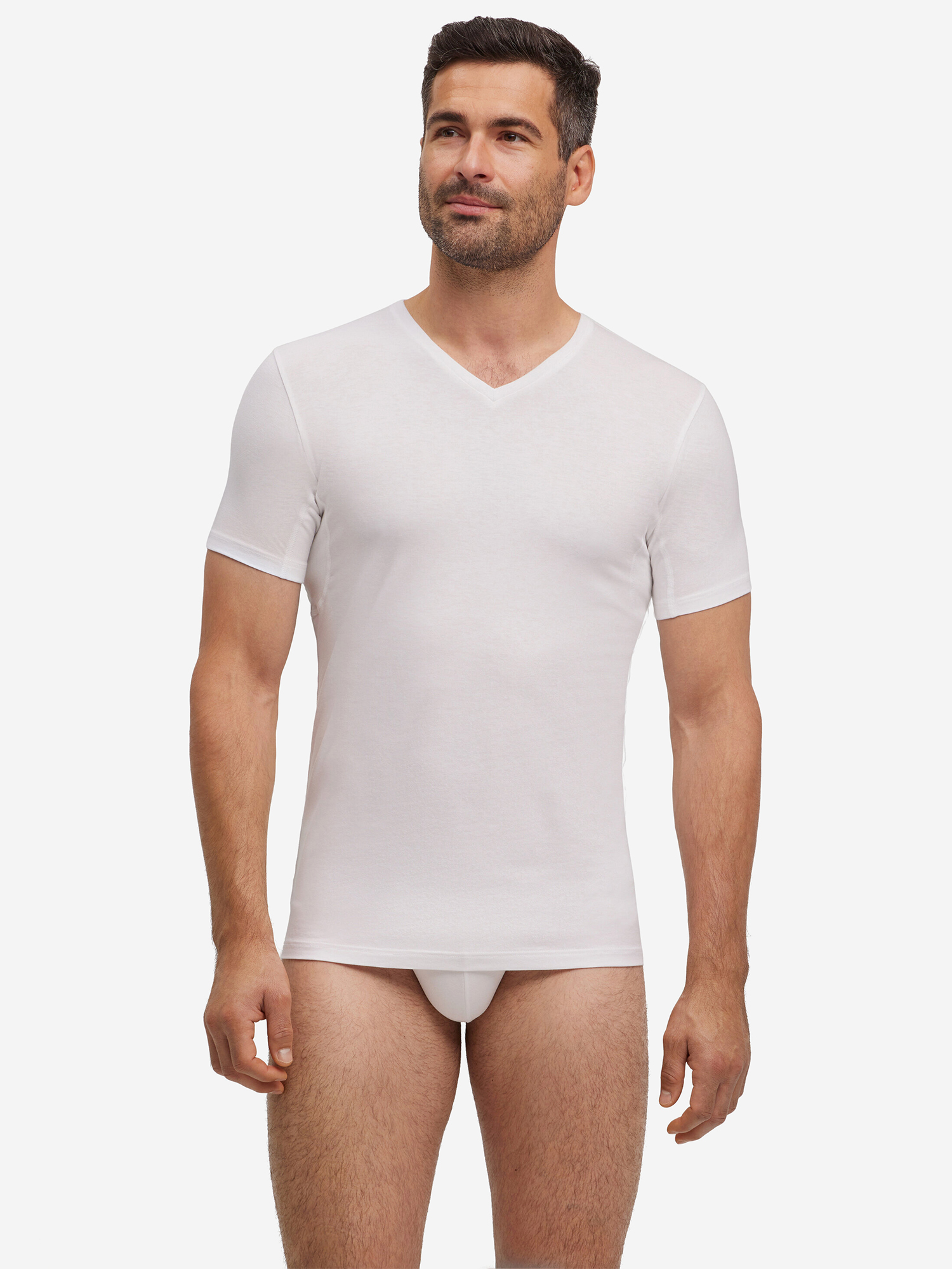 Изображение товара Мужская футболка FALKE с логотипом, натуральный материал, всесезонная