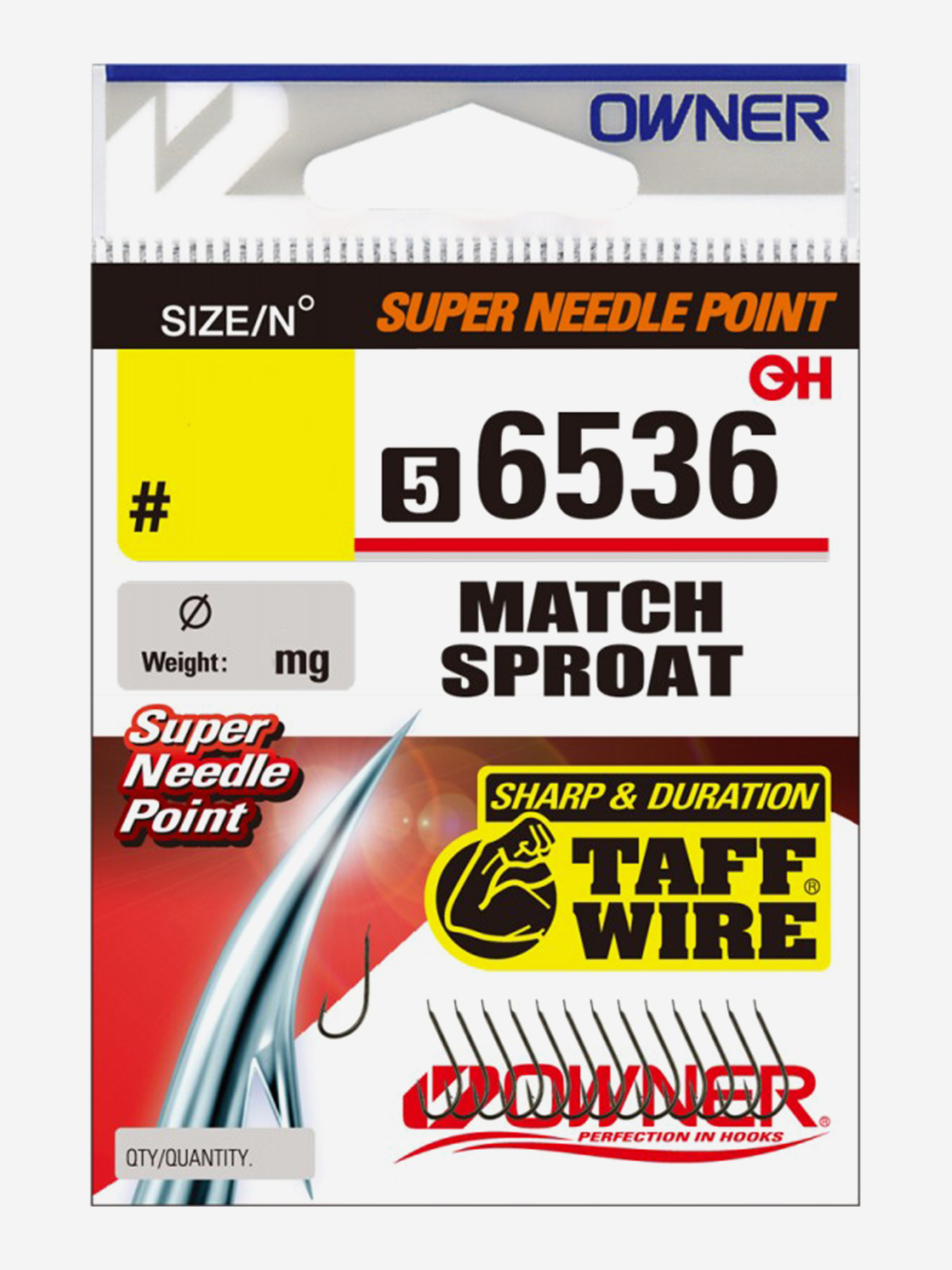 Изображение товара Крючок OWNER Match Sproat brown №16 14шт Изображение товара Крючок OWNER Match Sproat brown №16 14шт