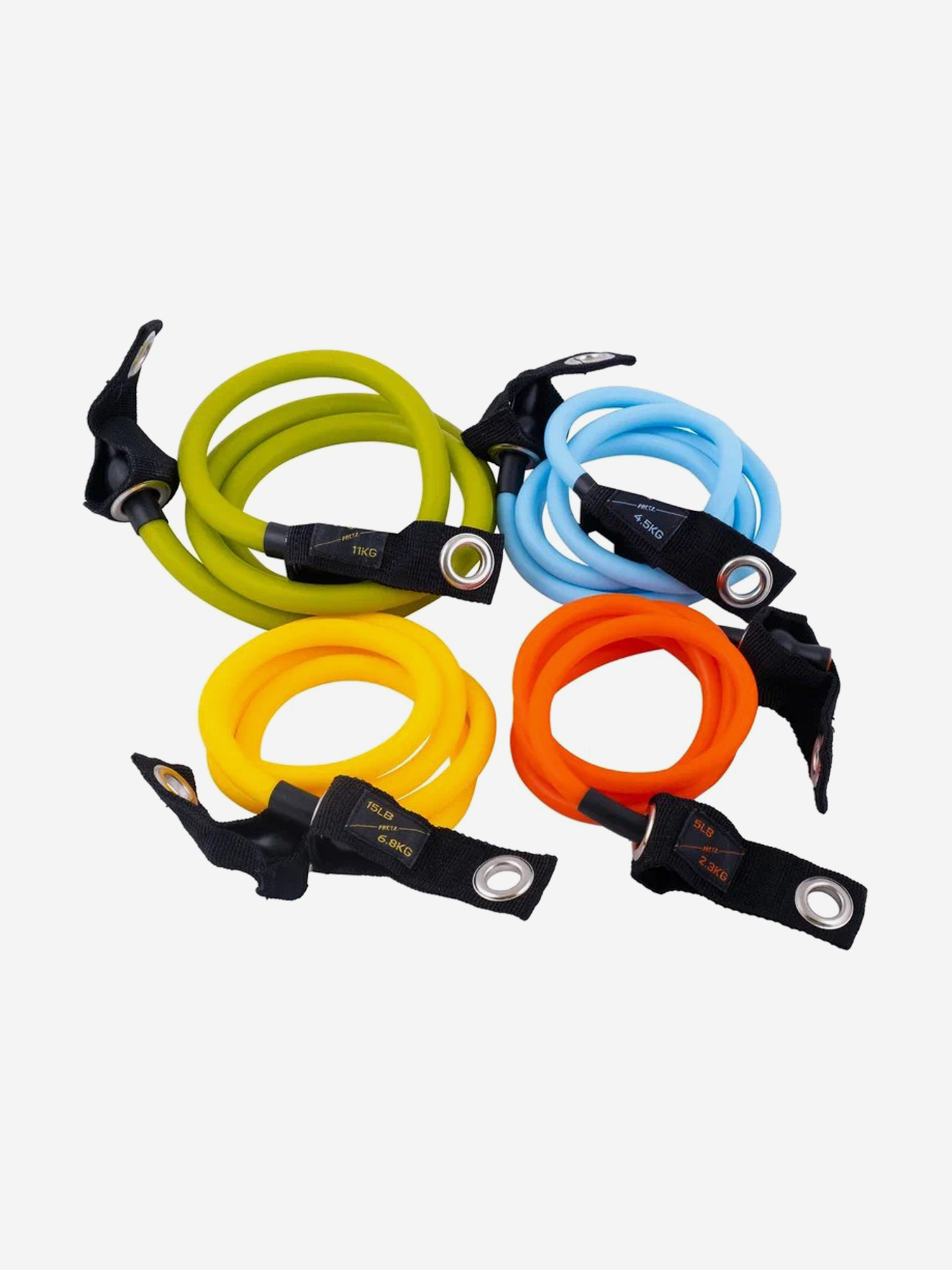 

Набор трубчатых эспандеров PRCTZ RESISTANCE TUBE KIT (не важен пол и возрвст), Черный