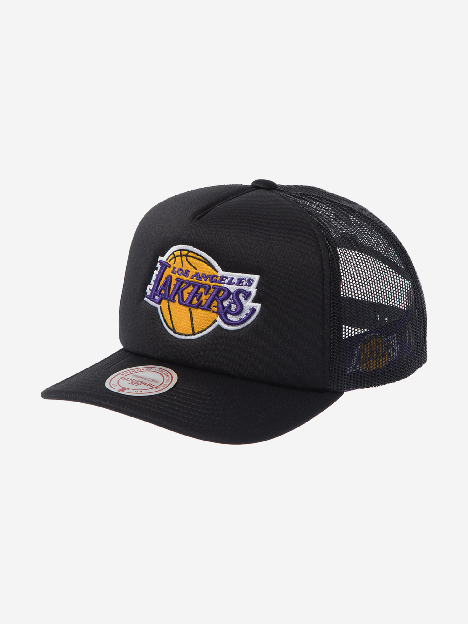 Изображение товара Бейсболка с сеточкой MITCHELL NESS HT11408-LALBLCK Los Angeles Lakers NBA (черный)