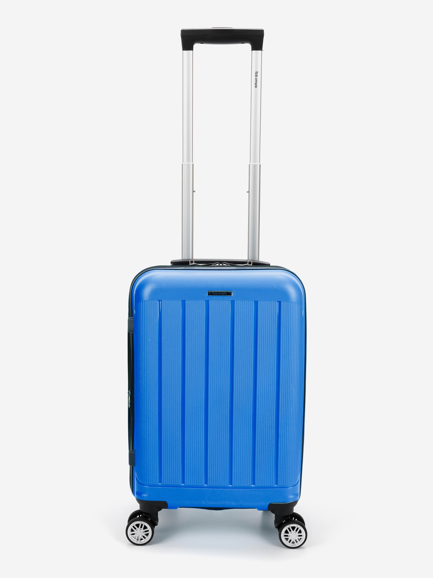 Изображение товара Чемодан TORBER в отпуск ярко синий 37 л полипропилен 2 отдела