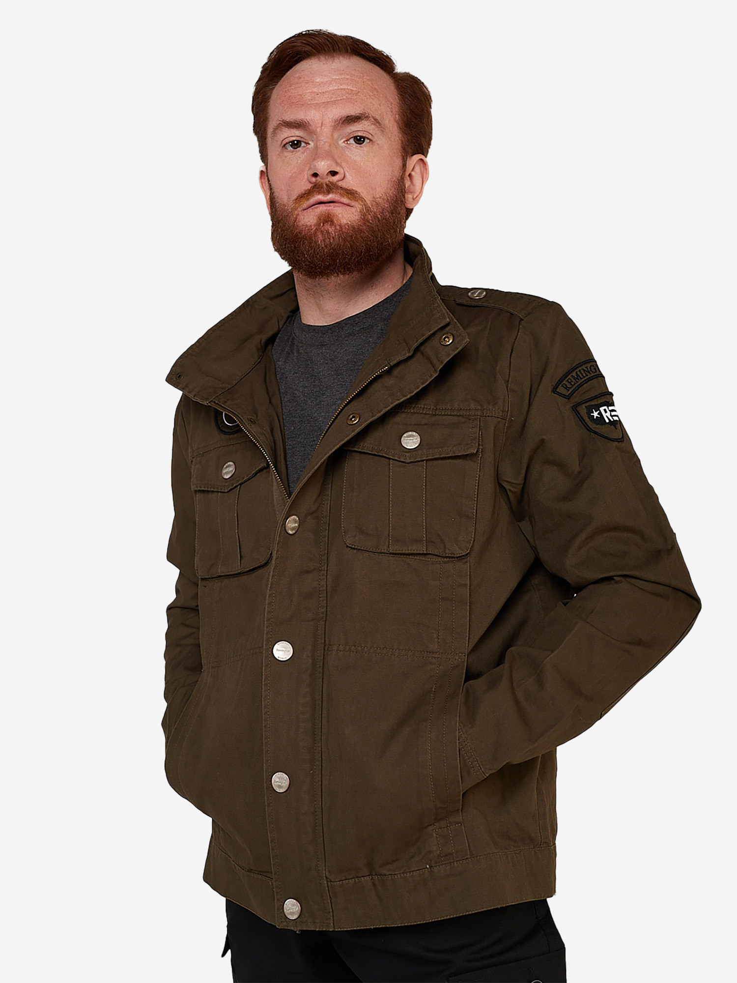 

Рубашка Remington Urban Pentagon Oliva, Зеленый