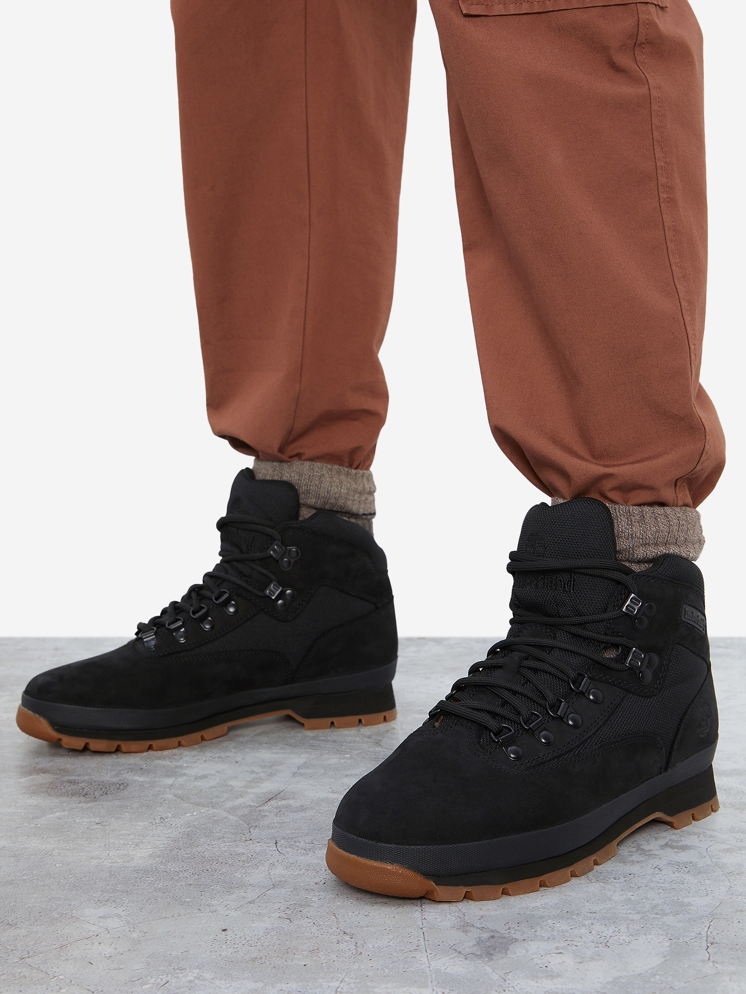 

Ботинки мужские Timberland Euro Hiker, Черный