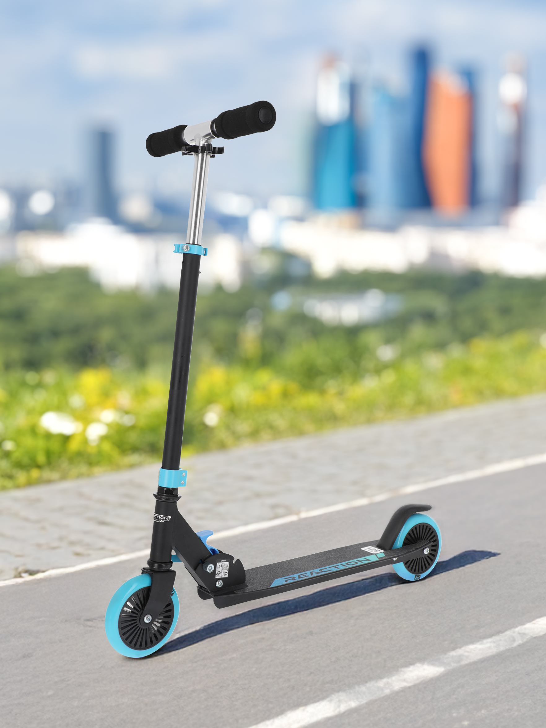 

Самокат детский Reaction, 125 мм, Черный