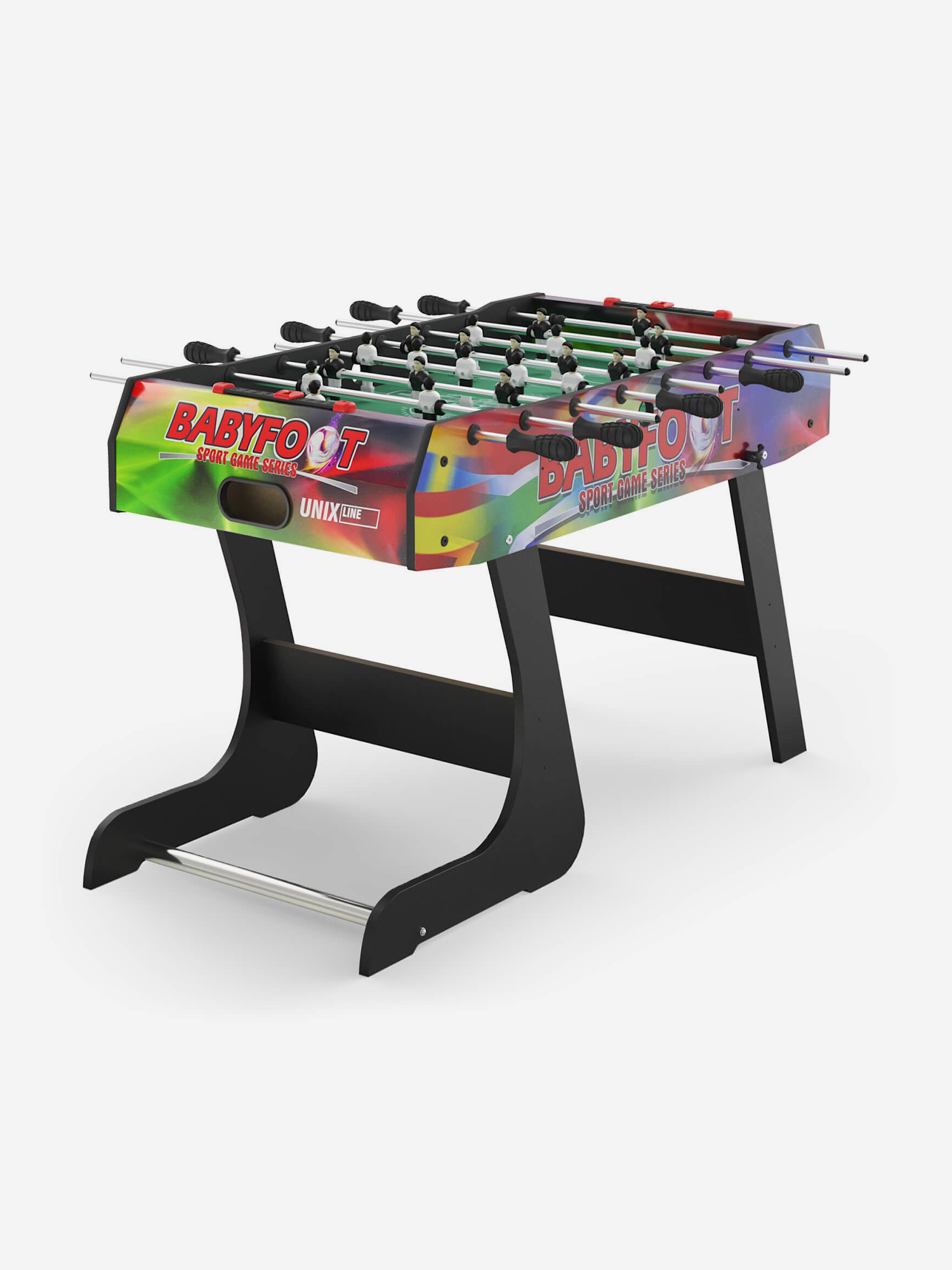 

Игровой стол складной UNIX Line Футбол - Кикер 122х61 cм, разноцветный, Мультицвет