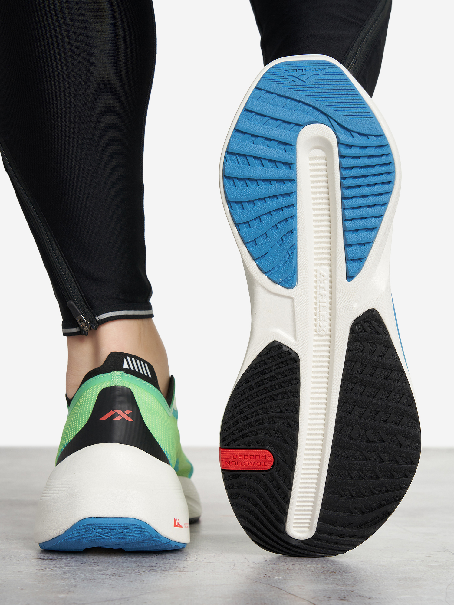 фото Кроссовки мужские athlex rise, зеленый