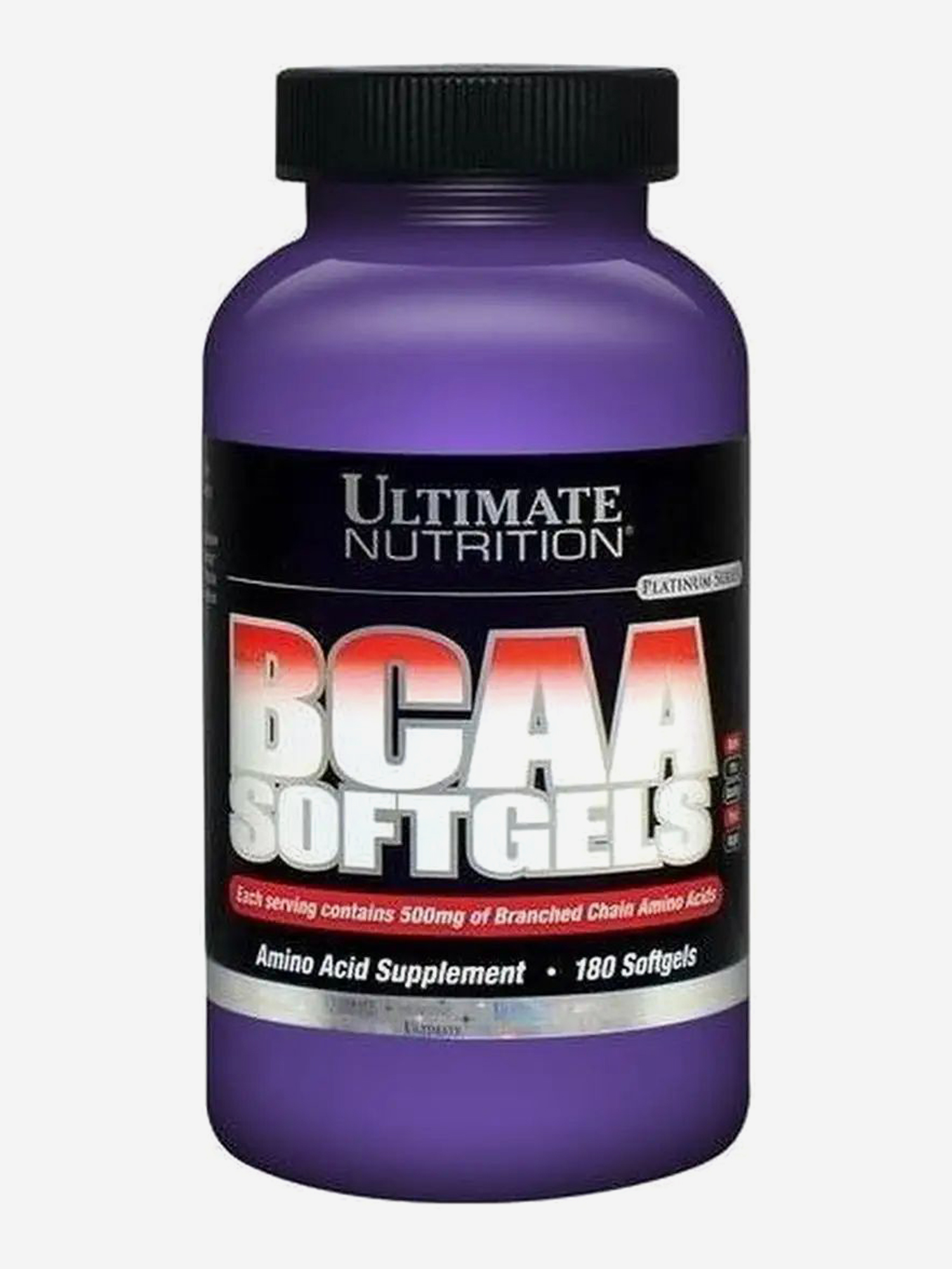 Изображение товара Аминокислоты Ultimate Nutrition BCAA SOFTGELS 180 капсул для восстановления мышц