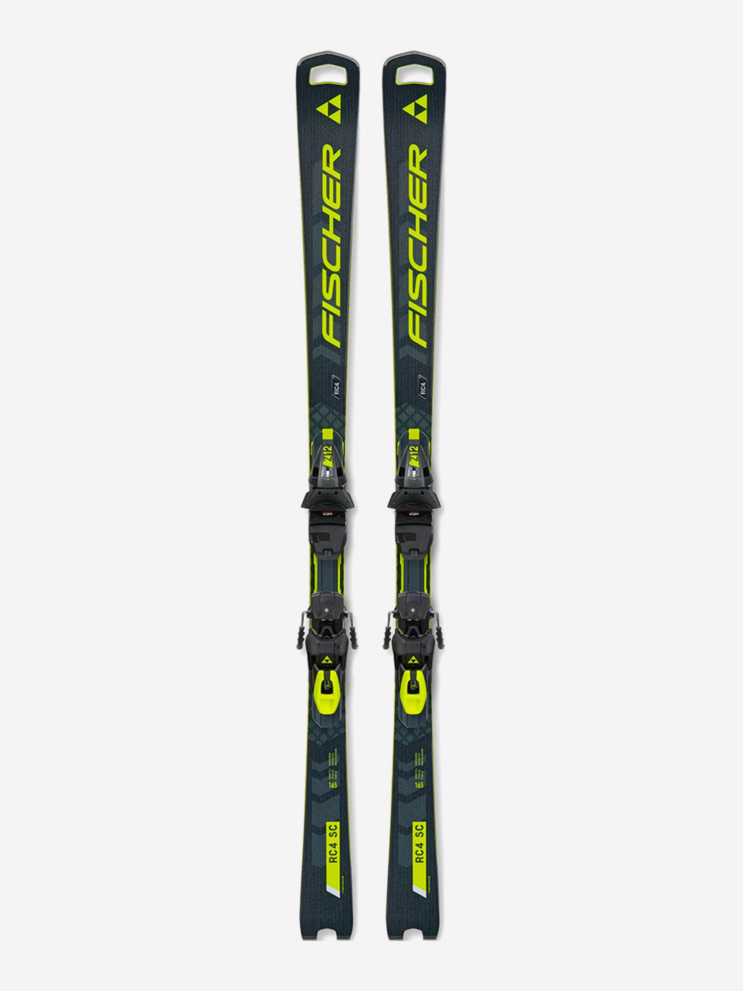 

Горные лыжи с креплениями Fischer RC4 WC SC MT + RC4 Z 12 PR 23/24, Черный