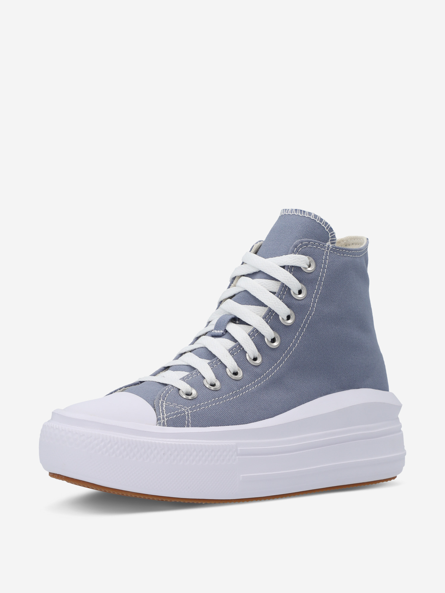 Кеды женские Converse Chuck Taylor All Star Move, Голубой A06500CC0Y-, размер 35.5 - фото 3