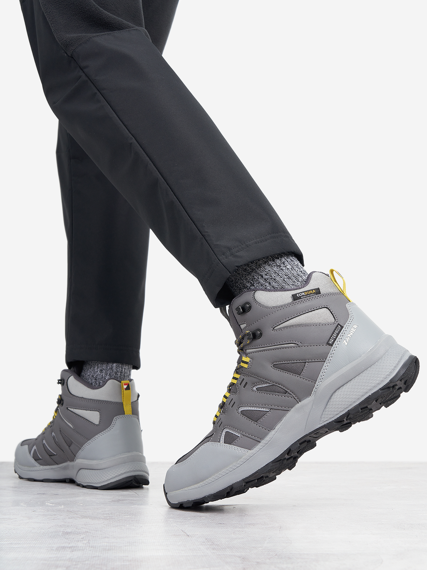 

Ботинки мужские Zanier Zenith Nylon M WP, Серый