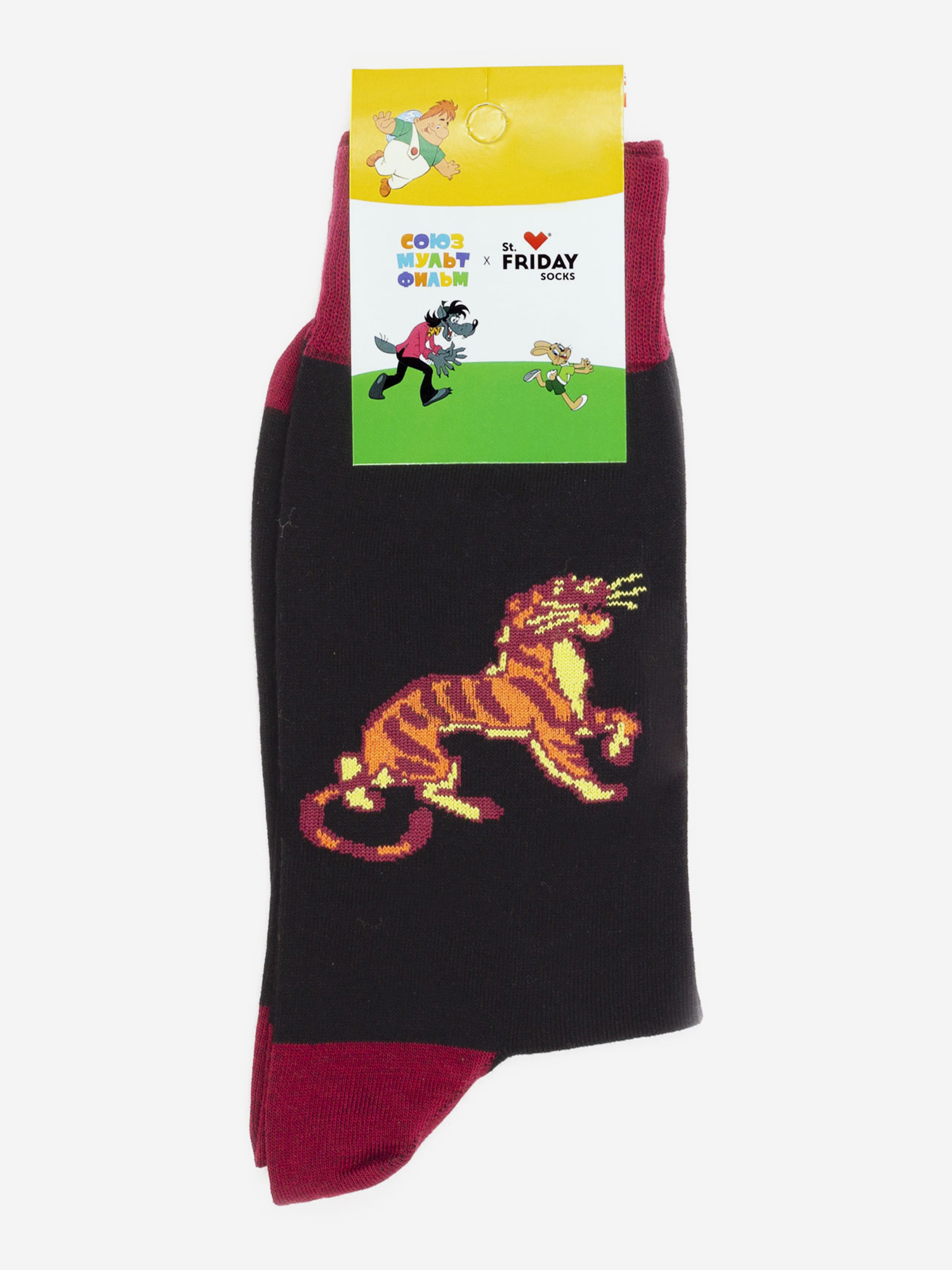 

Носки с рисунками St.Friday Socks, Шерхан, Черный