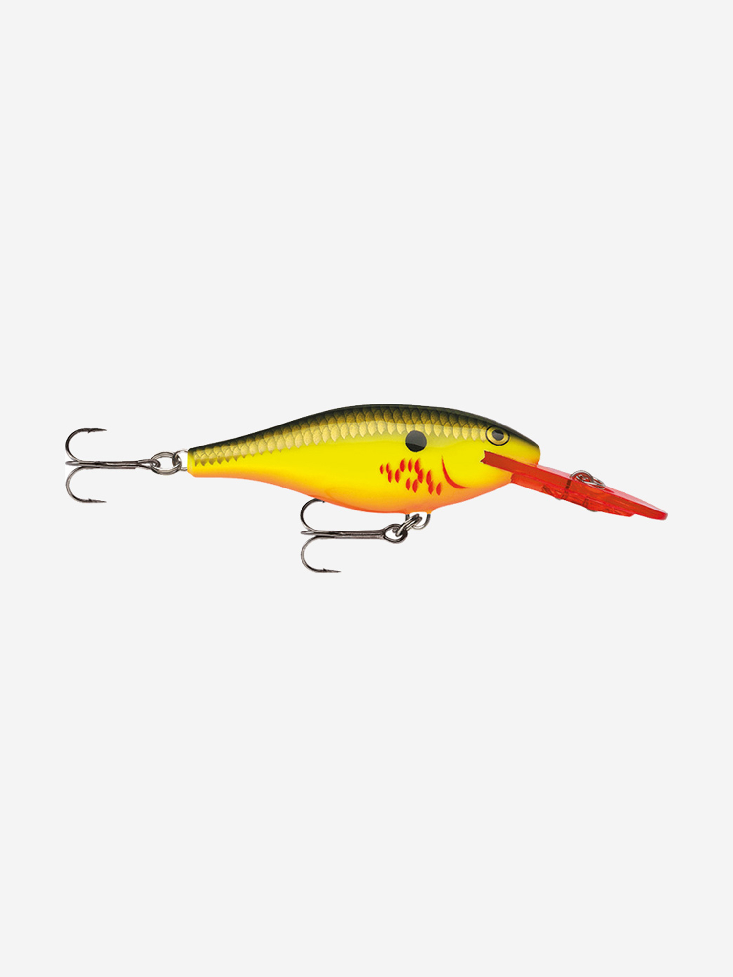 

Воблер для рыбалки RAPALA Shad Rap 05, 5см, 6гр, цвет BHO, плавающий, Золотой