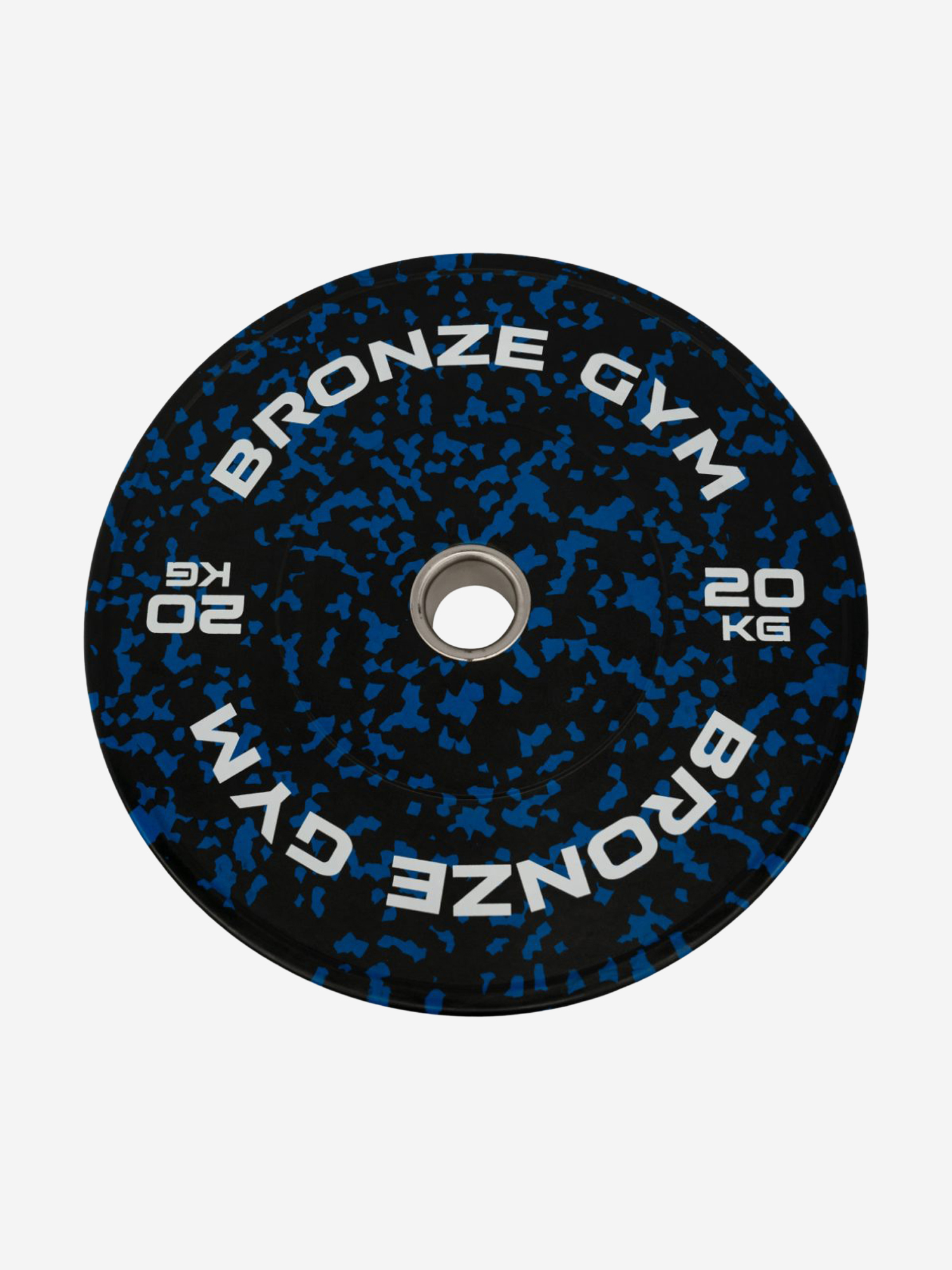Изображение товара Диск для штанги бамперный BRONZE GYM камуфляж 20 кг