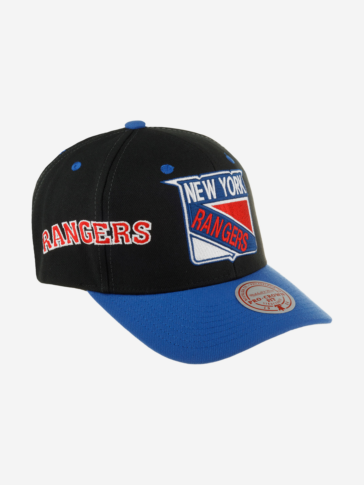 Бейсболка MITCHELL NESS HHSS7312-NYAYYPPPBLCK New York Rangers NHL (черный), Черный 59-271XDOXM4K-78, размер Без размера - фото 2